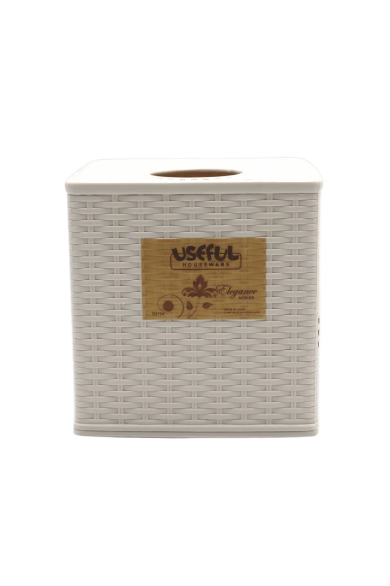 plastic tissue box square china 2124