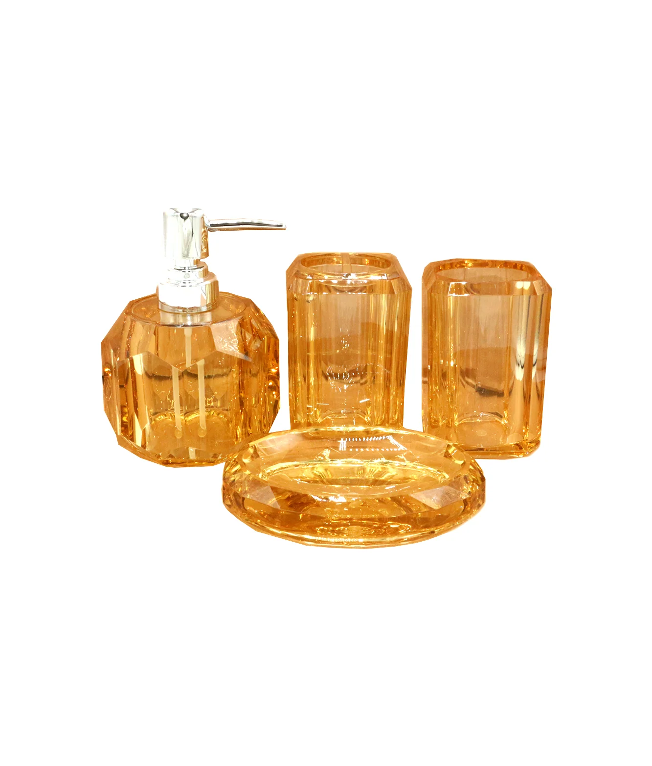 acrylic bath set china golden 4458at