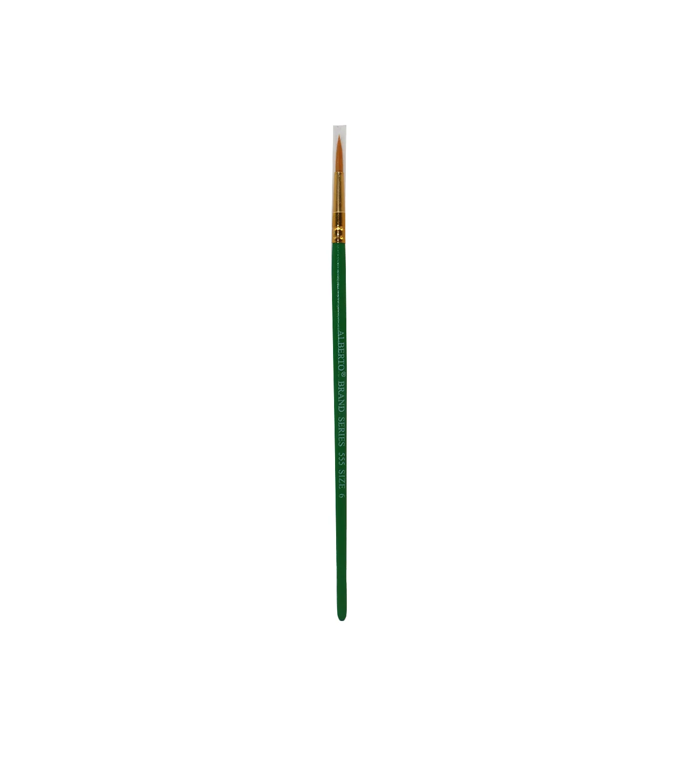 alberto round paint brush #6 555