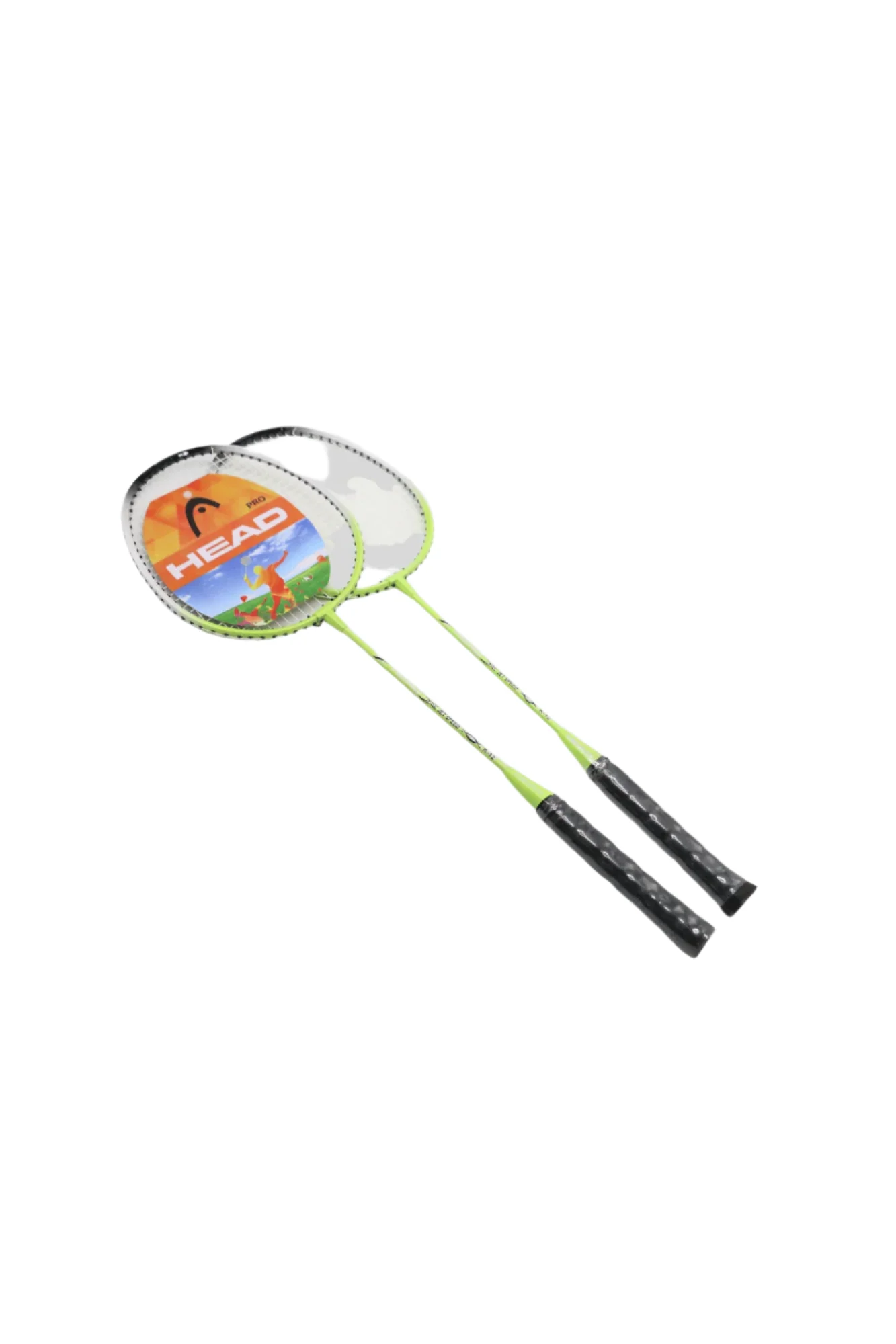 badminton racket 2pc head fine pk