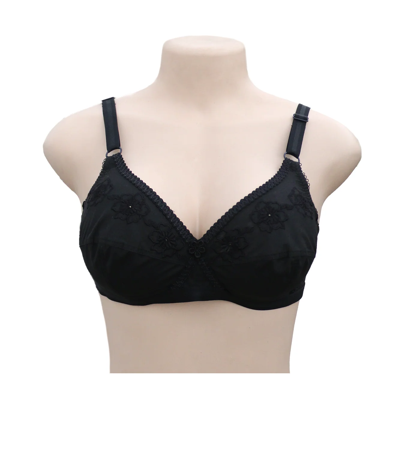 be belle bra xclence cotton black 38c cup