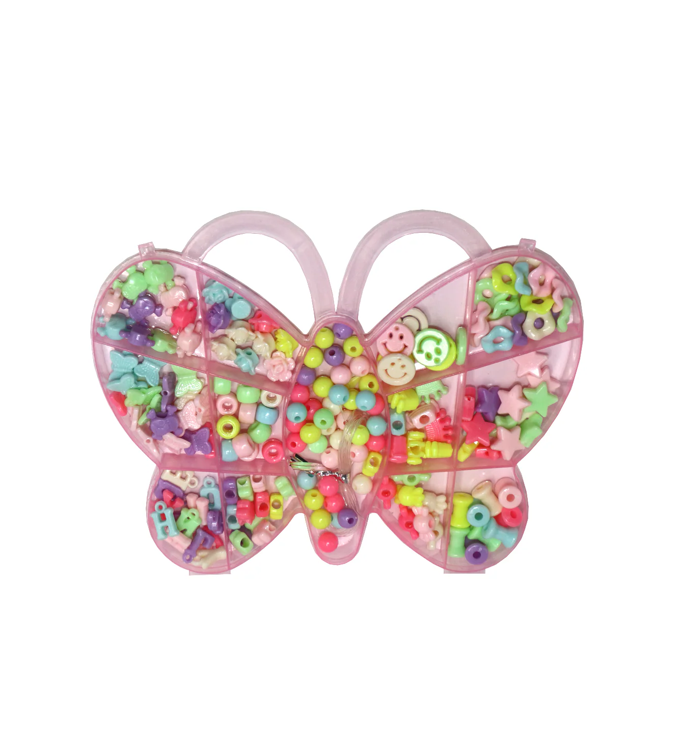 beads set 13pc butterfly