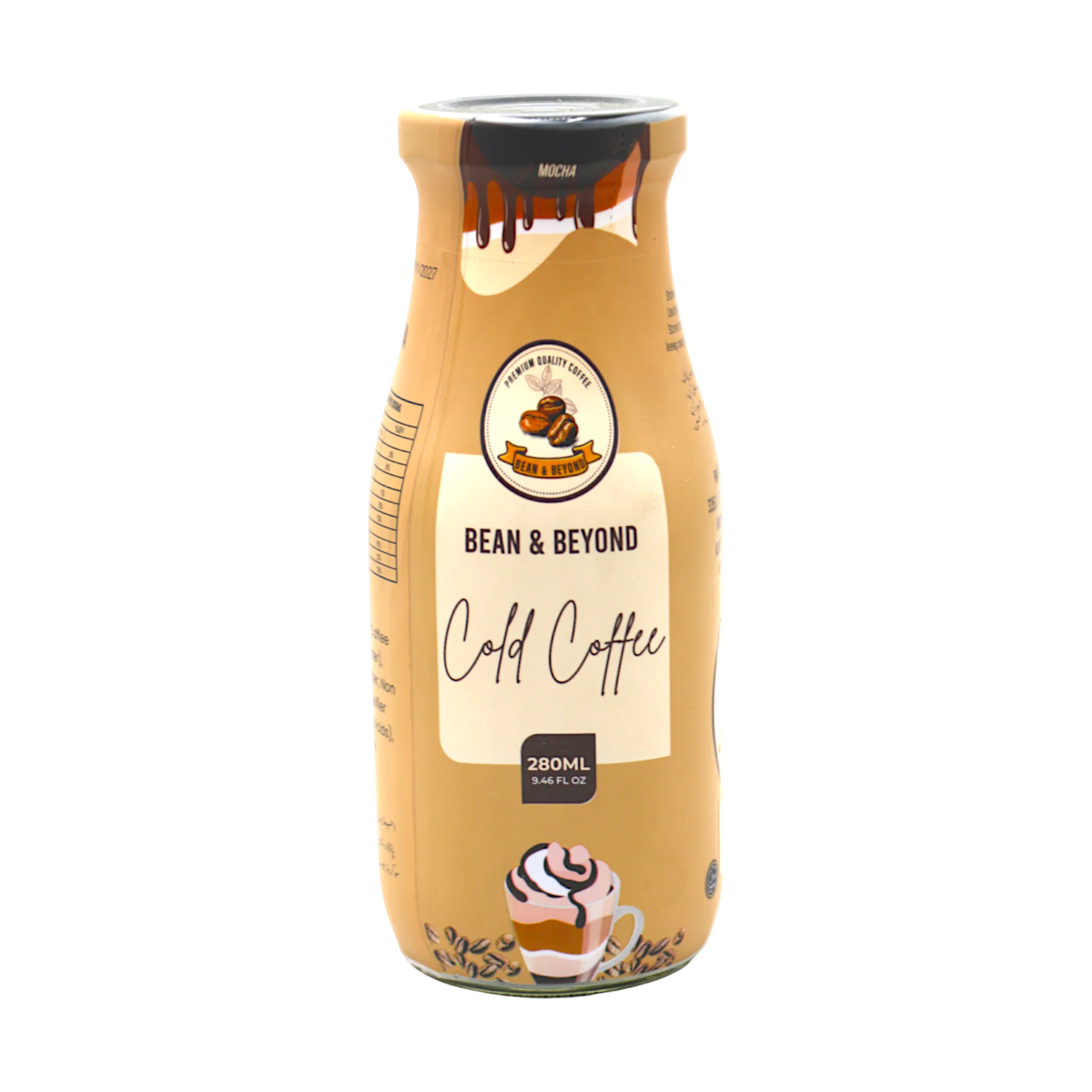 bean & beyond cold coffee mocha 280ml