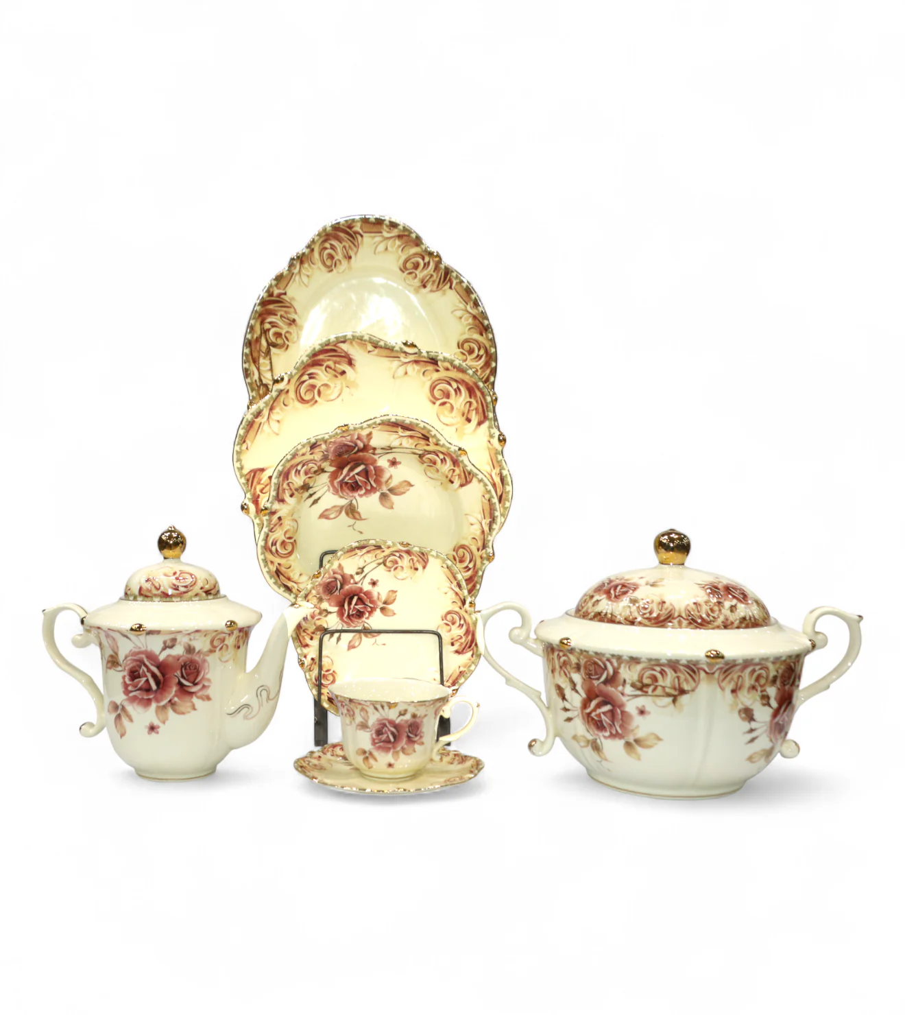 bone dinner set 75pc ky-302