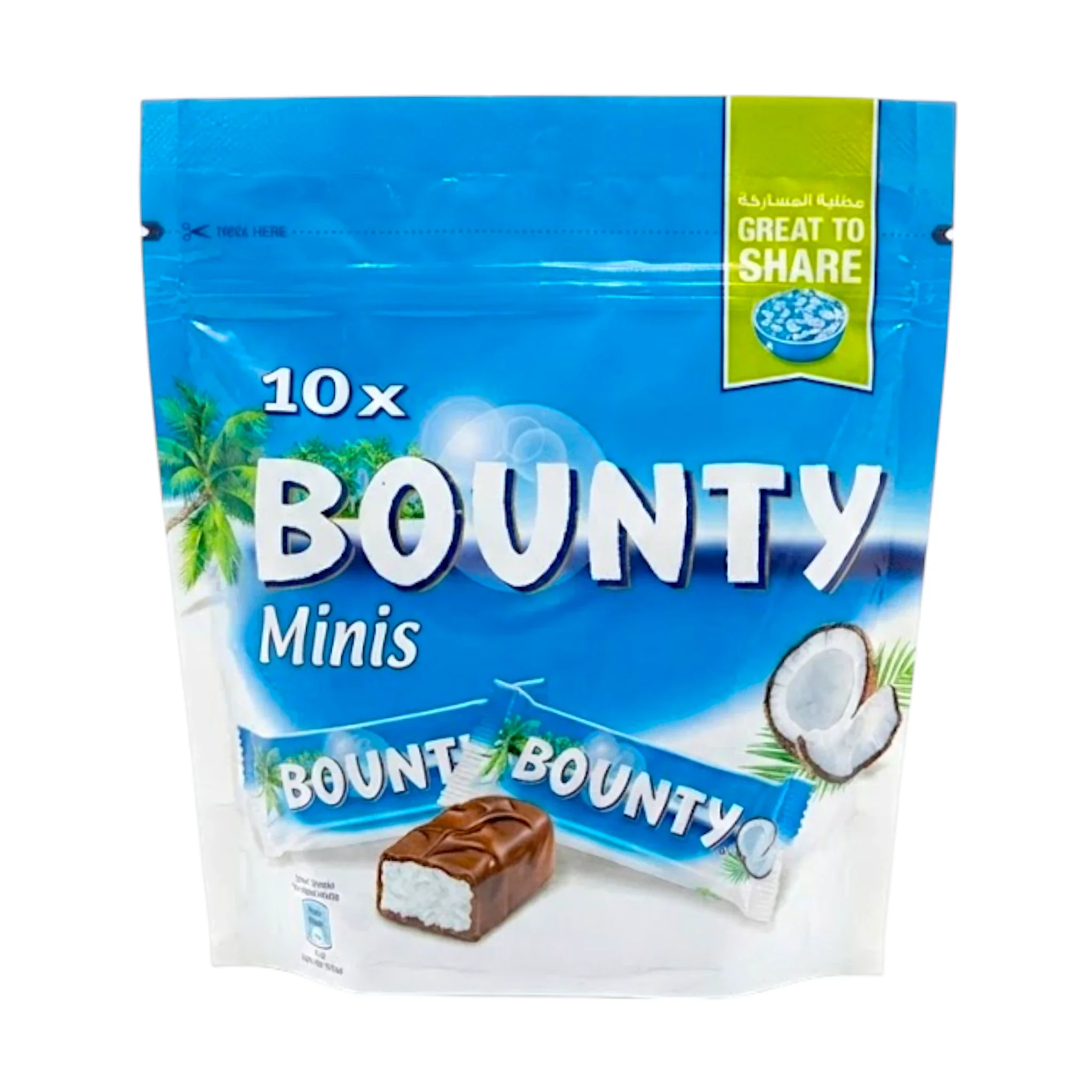 bounty chocolate minis 285g netherlands
