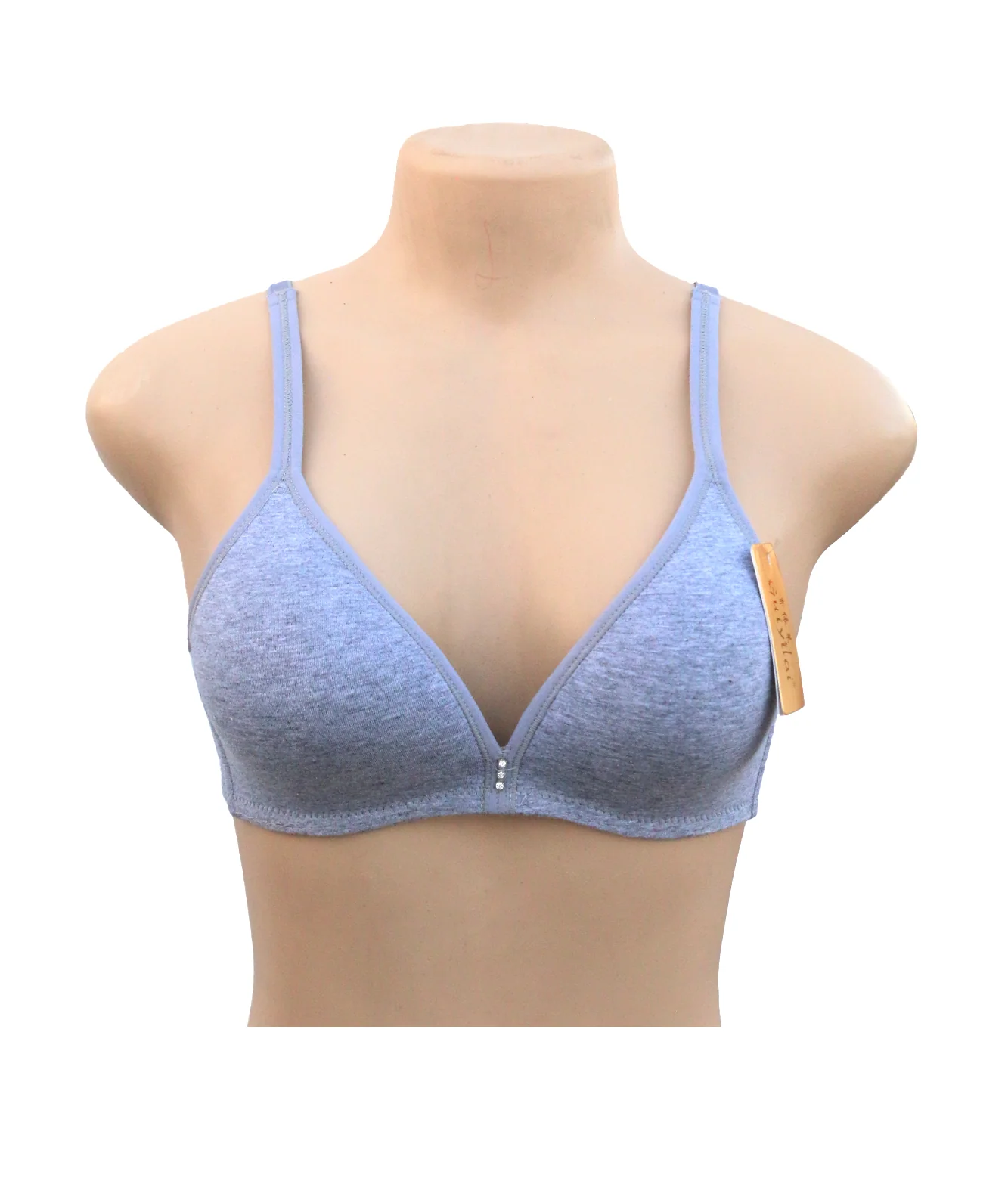 bra cotton foam gray 8823