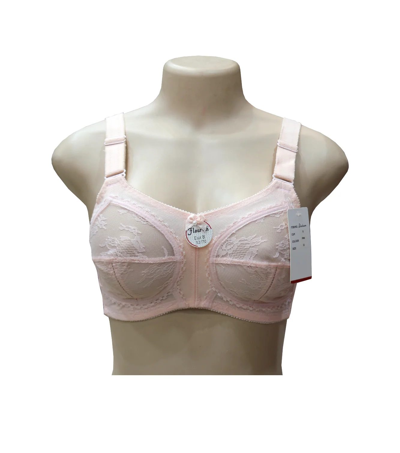 bra flourish disclosure pink 44c