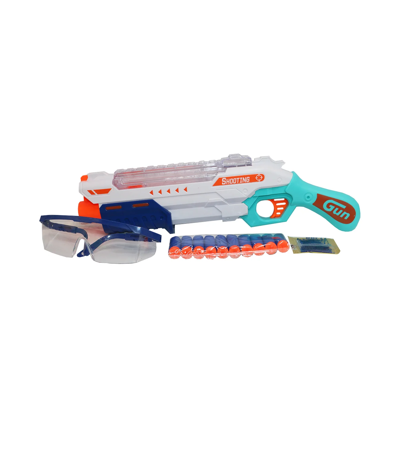shoot gun 2in1 orbeez & soft bullet