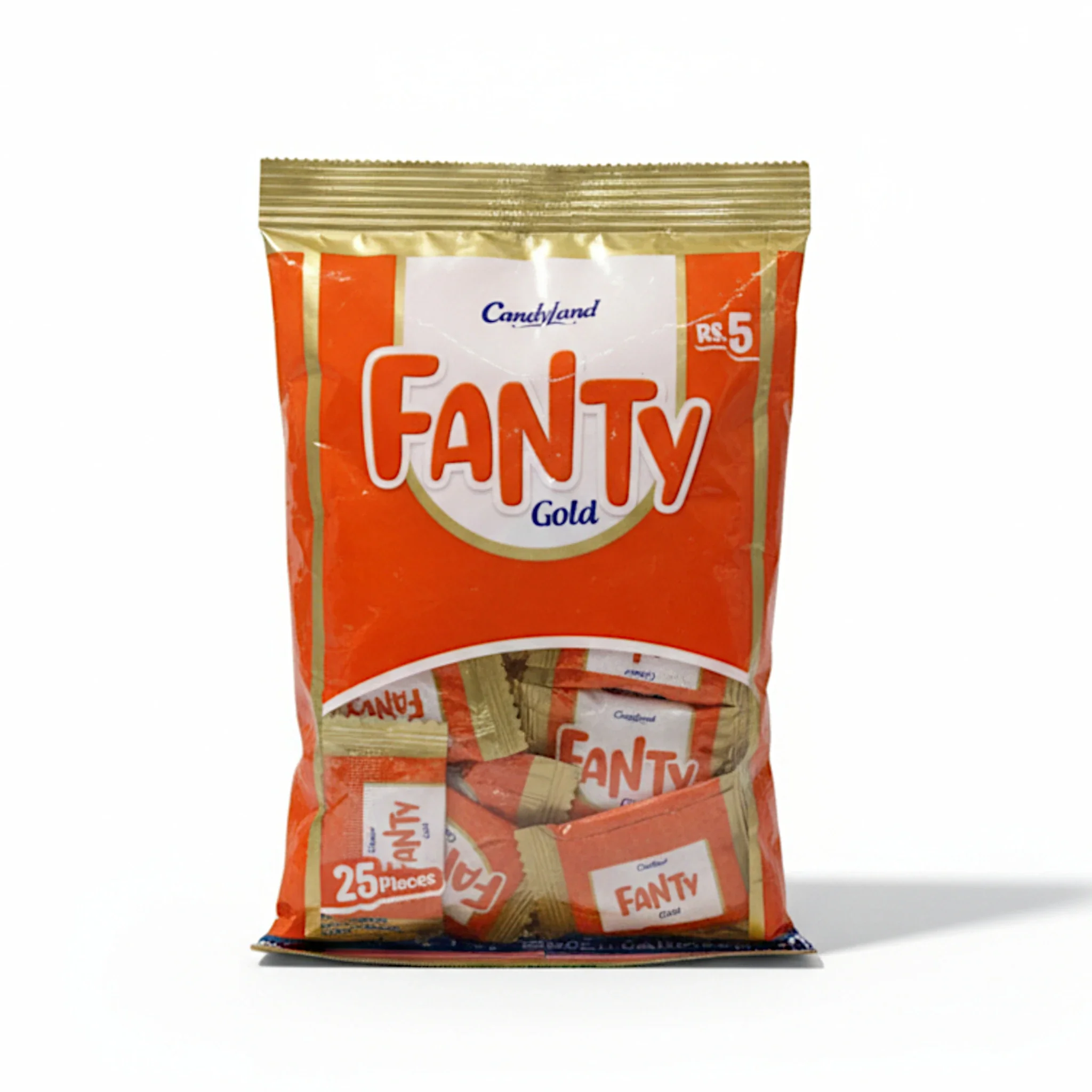 candyland candy fanty gold pouch 118g 25pc