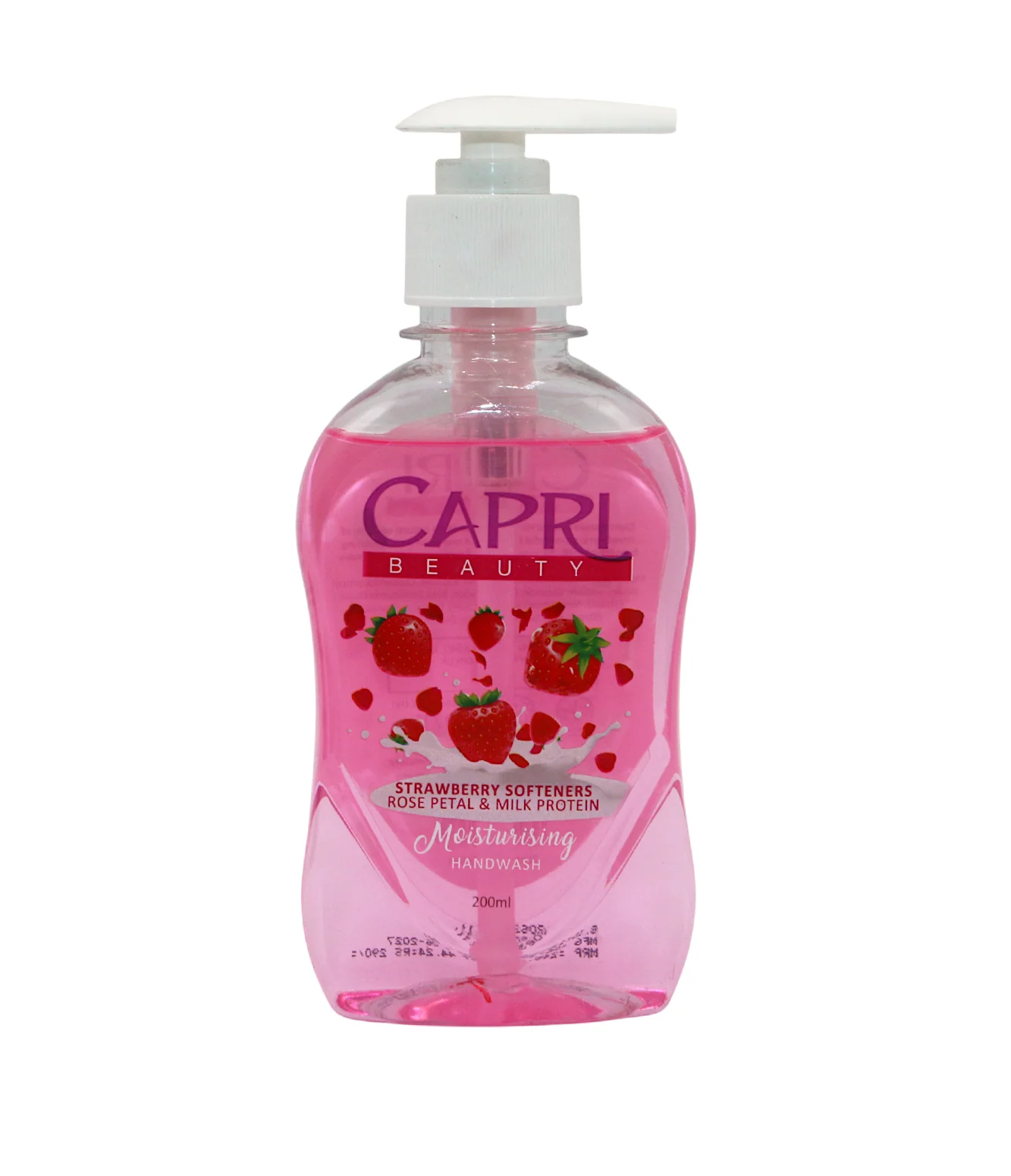 capri hand wash strawberry 200ml