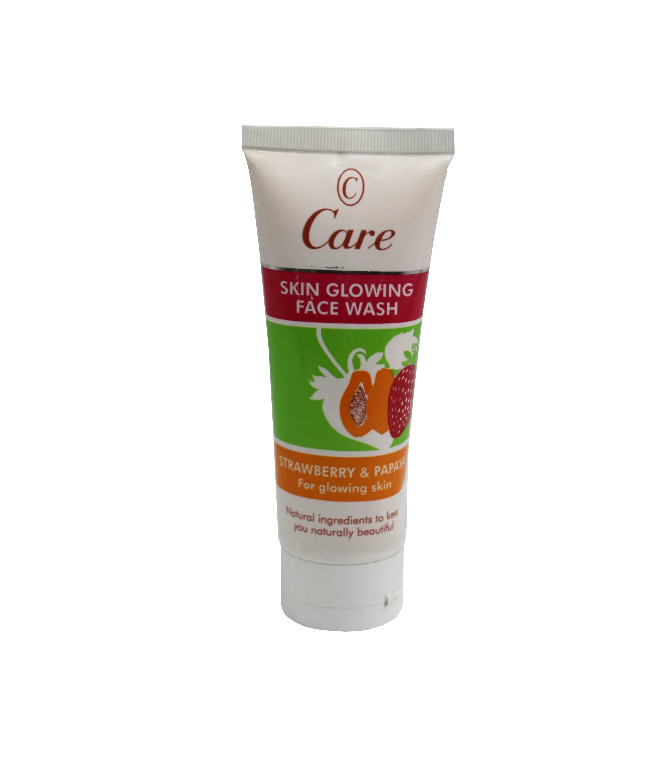 care face wash skin glowing strawberry & papaya 120ml