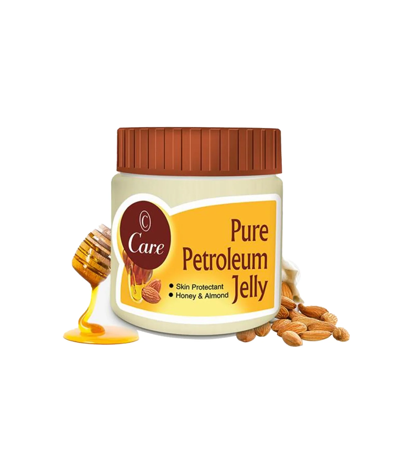 care petroleum jelly honey & almond 100ml