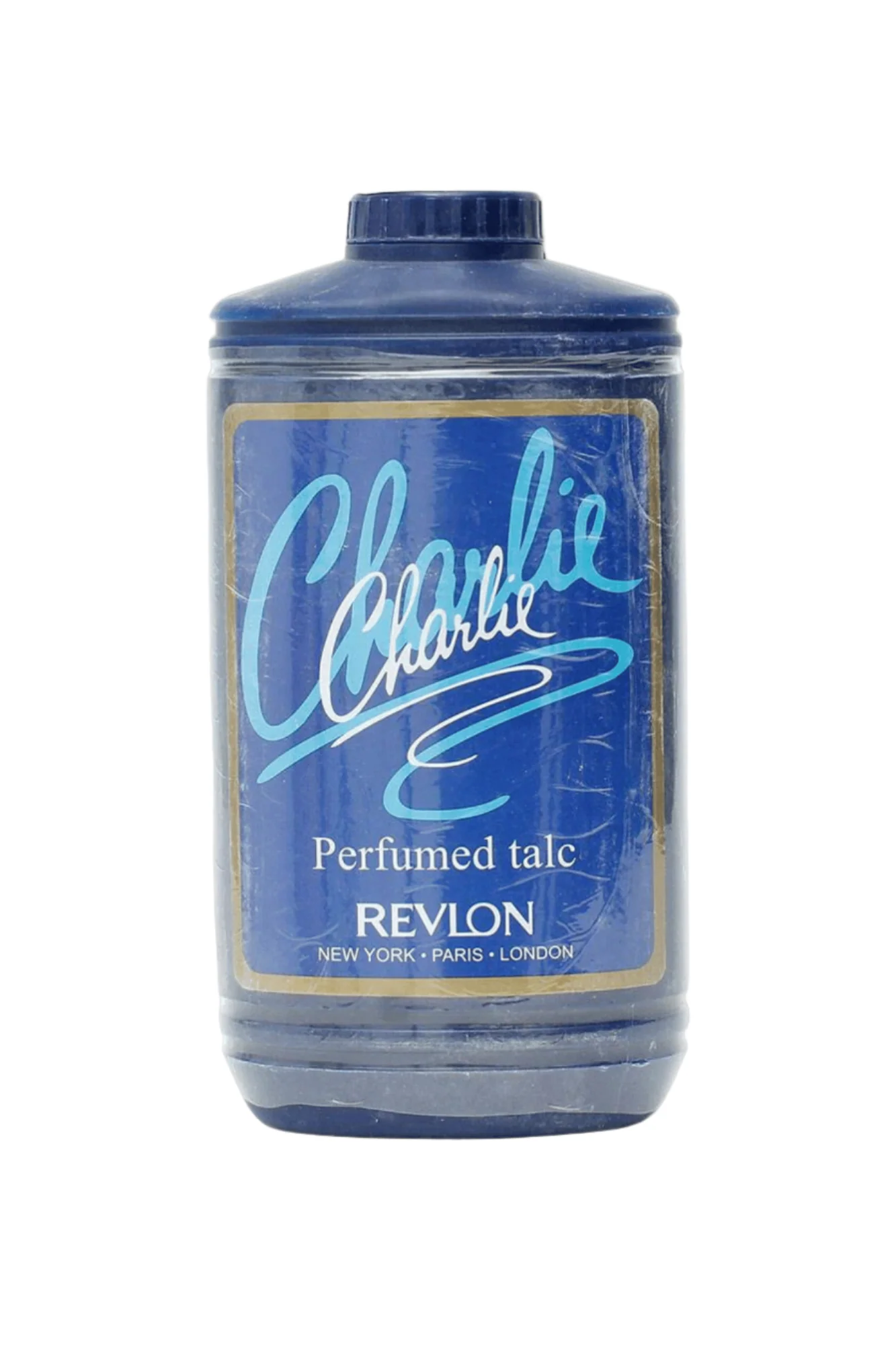 charlie talcum powder blue small