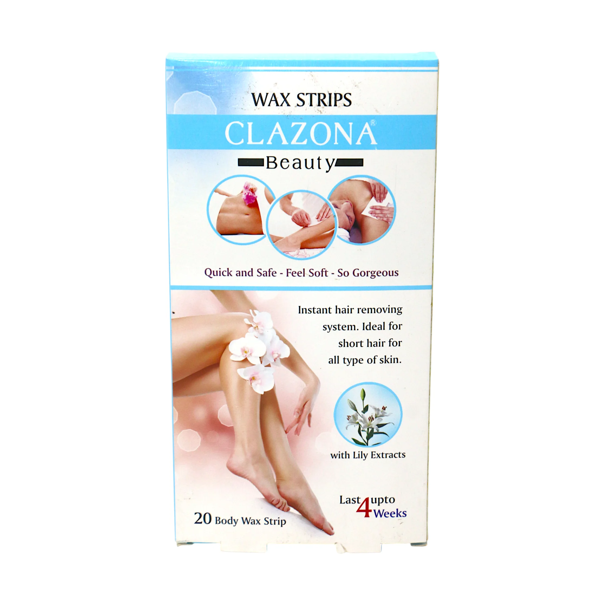 clazona wax strips 20pcs