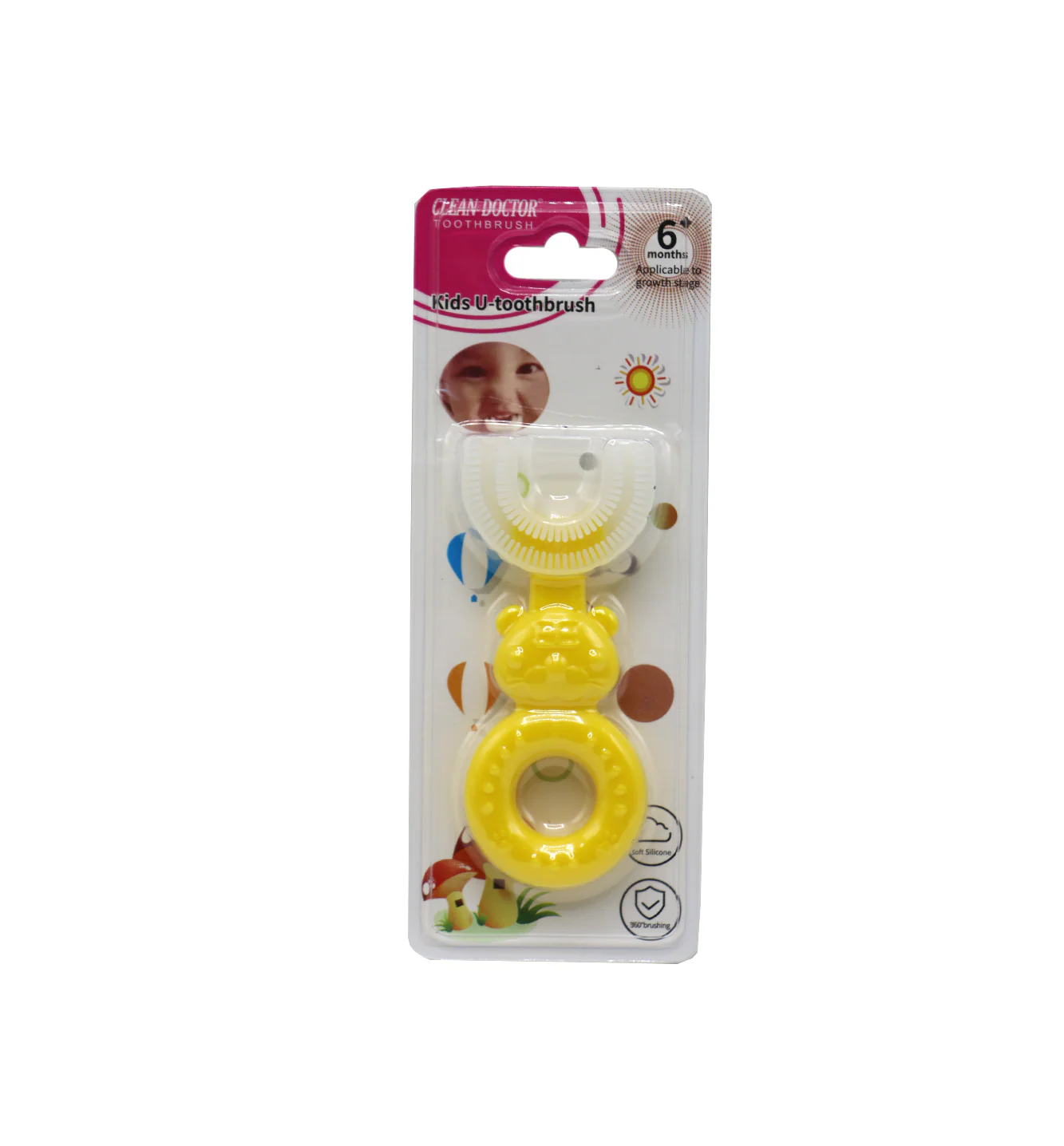 clean doctor kids u tooth brush 8812