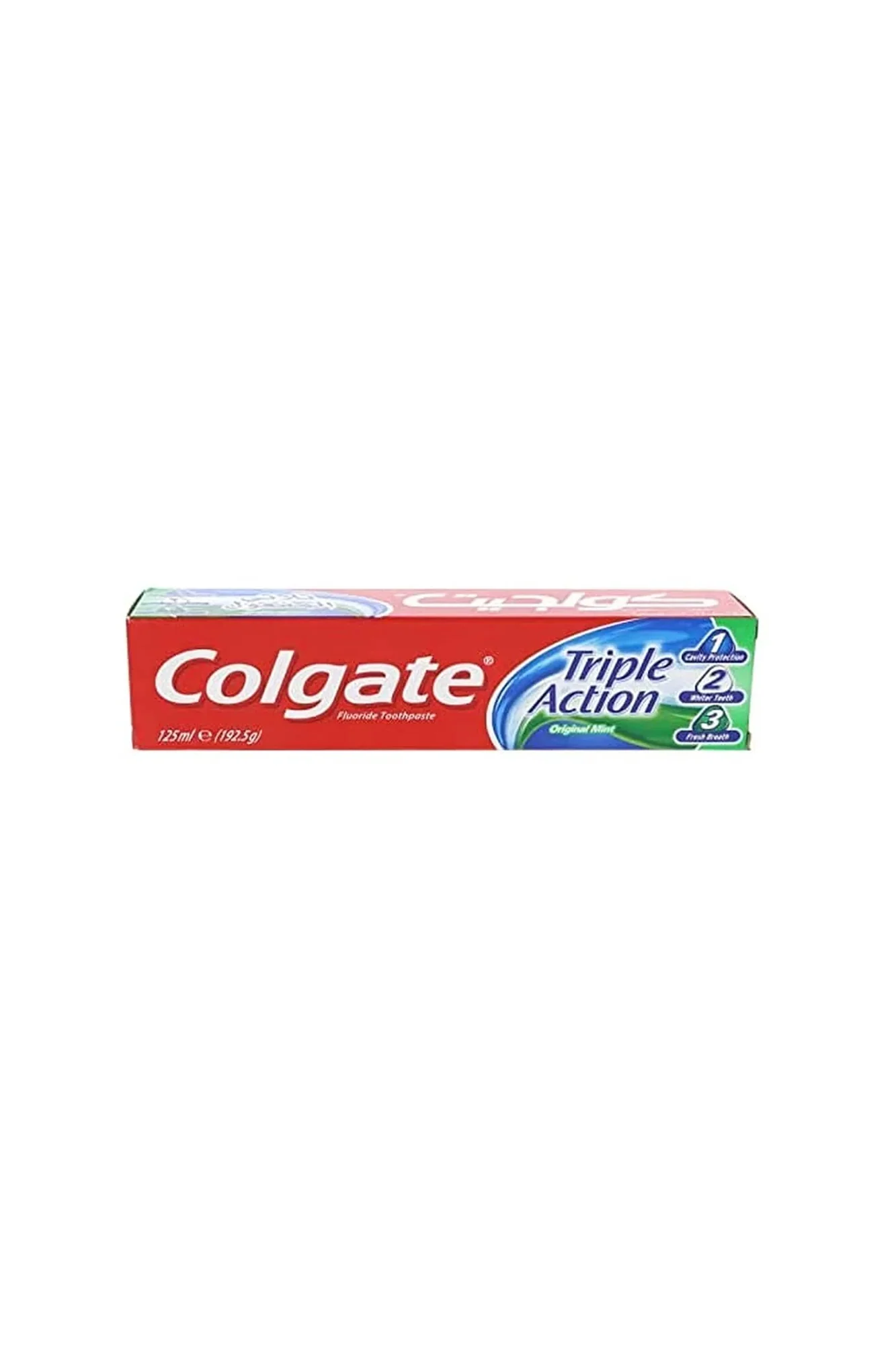 colgate toothpaste triple action orginal mint 125ml china