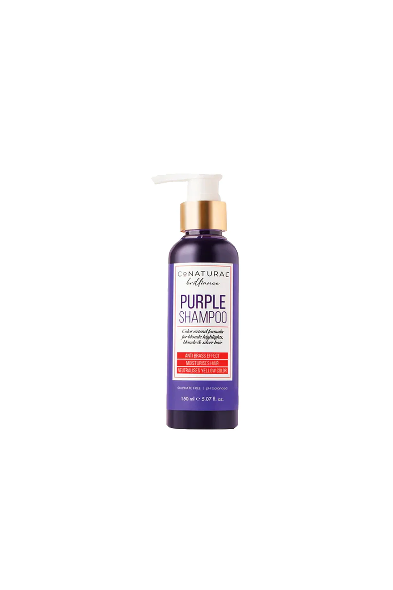 conatural shampoo purple 150ml