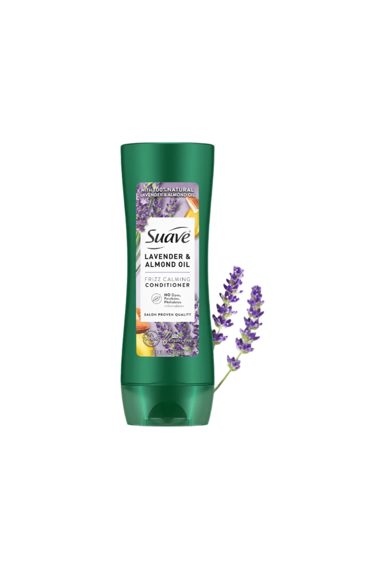 suave conditioner lavender & almond oil 373ml
