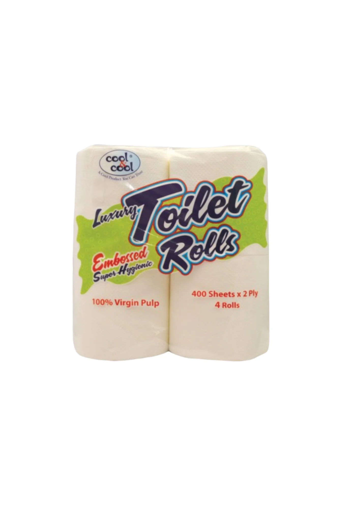 cool&cool tissue paper toilet roll t1874 4pc