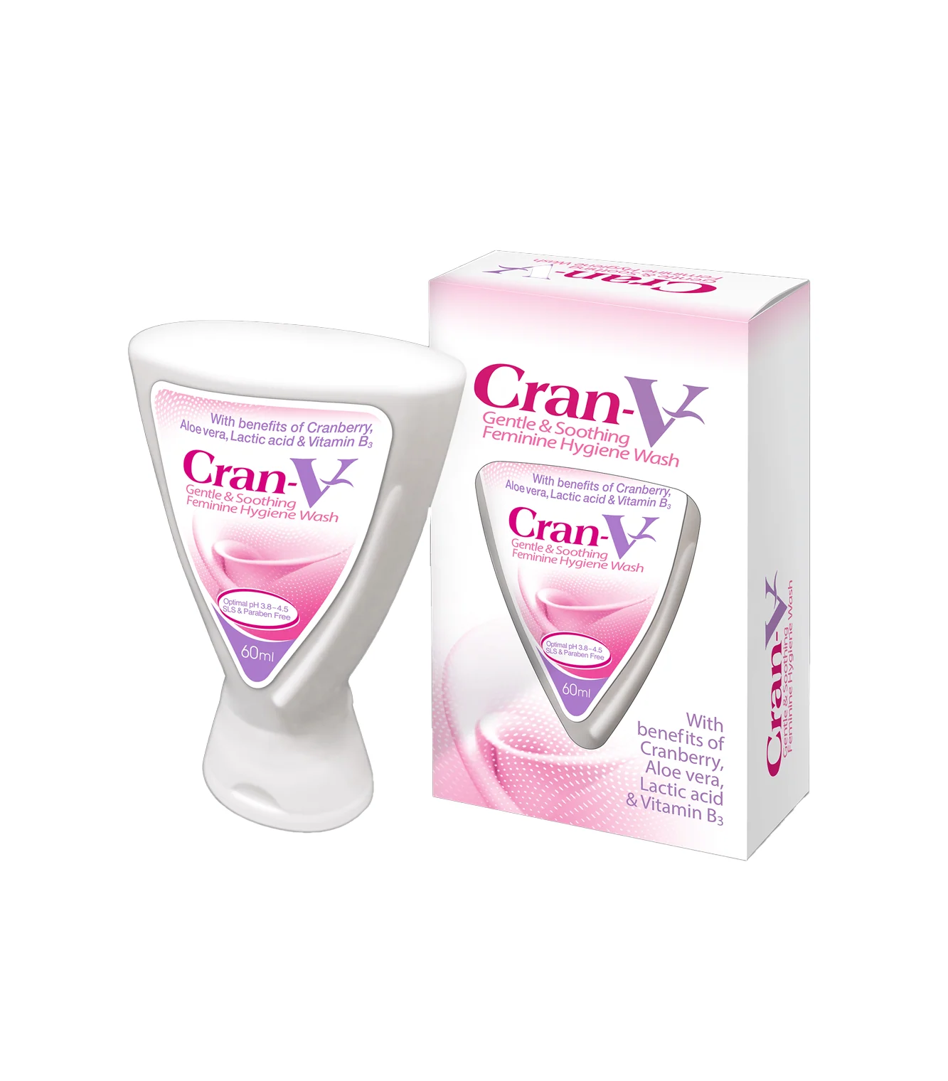 cran v feminine hygene wash 60ml