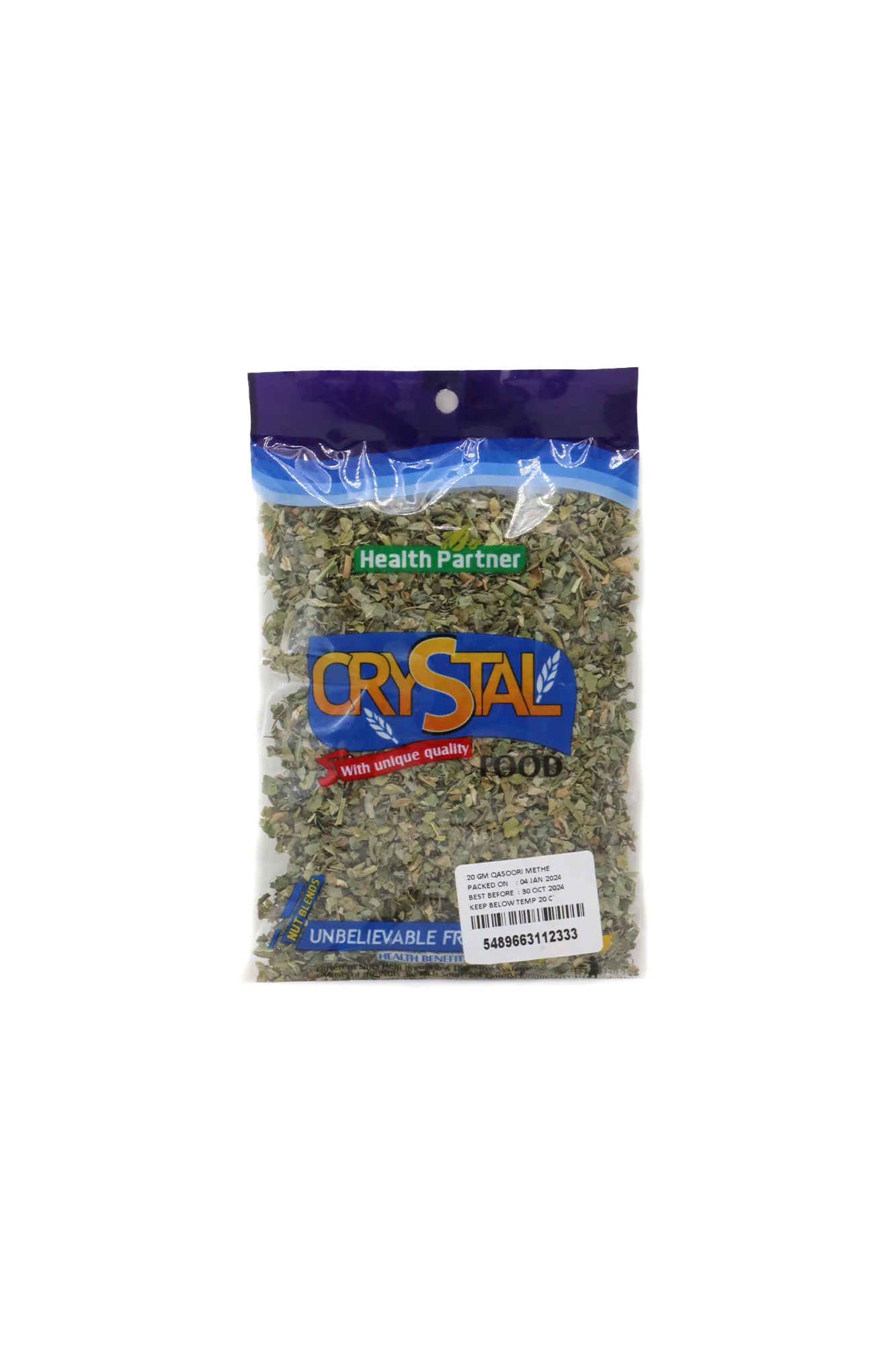 crystal qasoori methi 20g