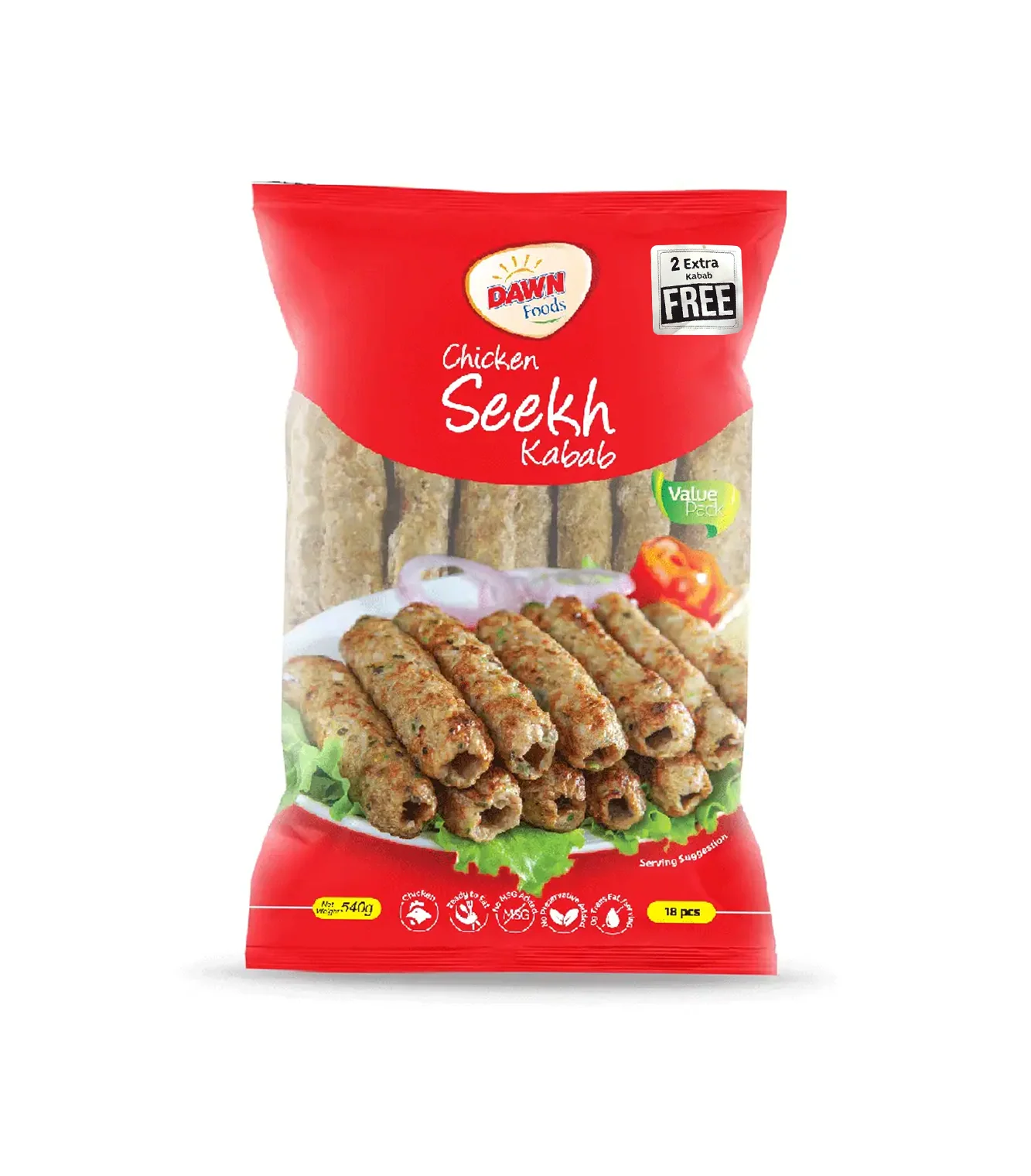 dawn seekh kabab 540g