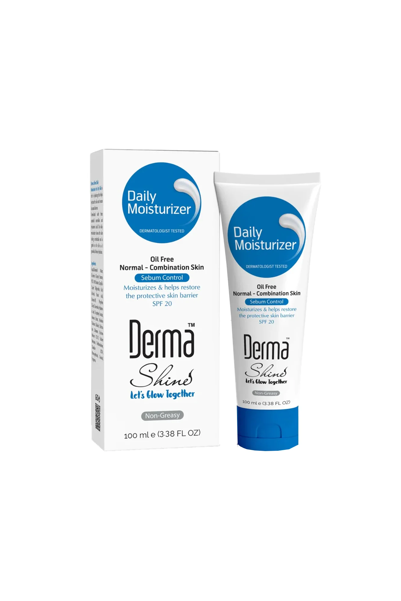 derma shine daily moisturizer 100ml