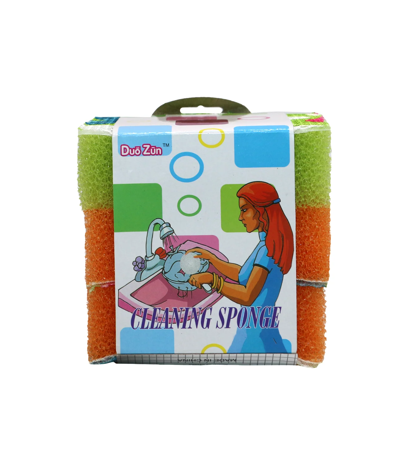 dish washing sponge 3pc china 325