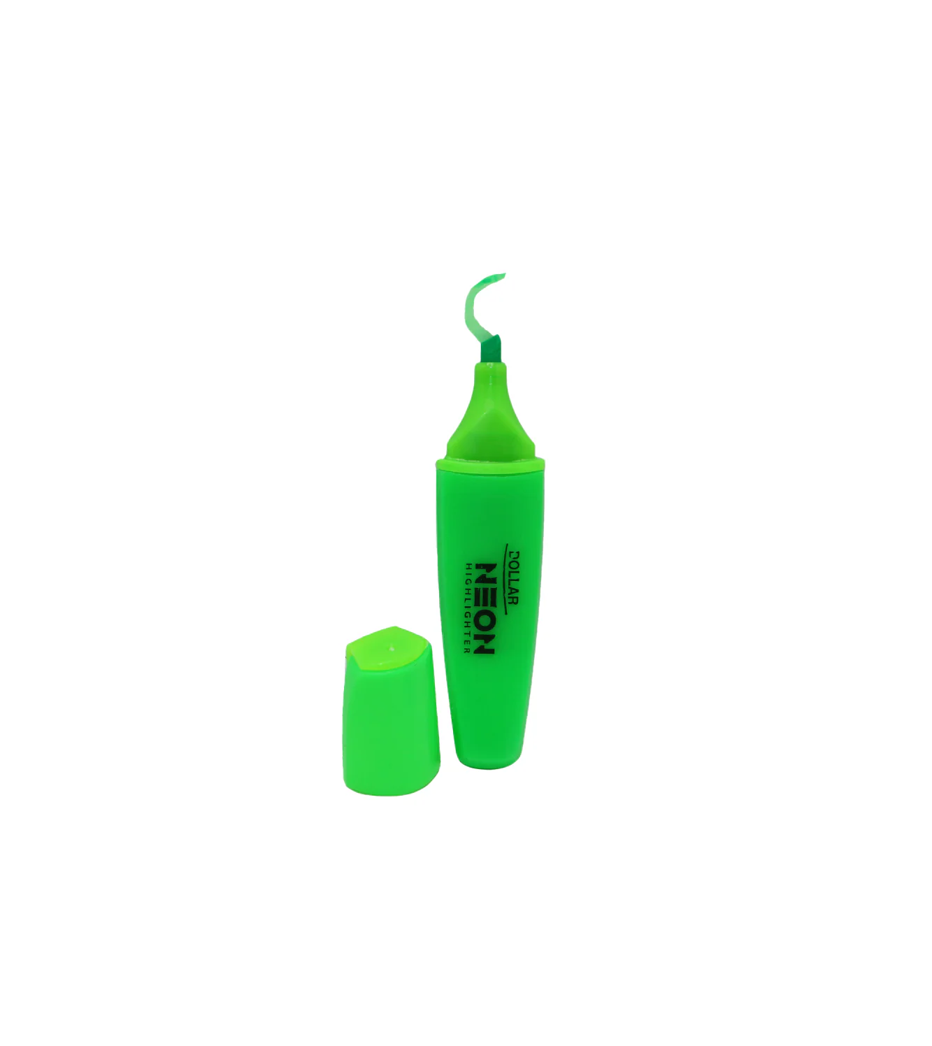 dollar highlighter neon blue small