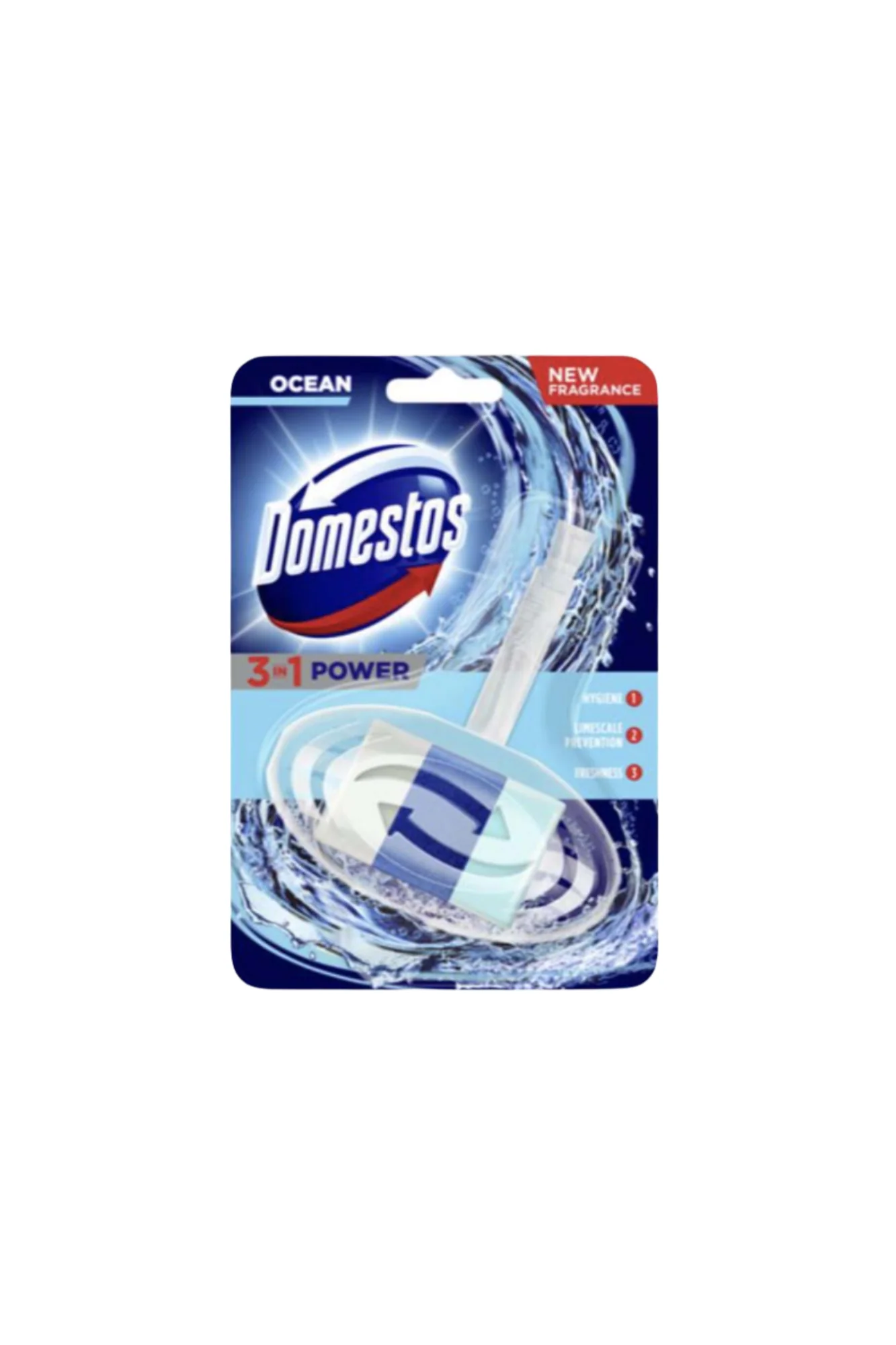 domestos bath cleaner ocean rimblock 40g