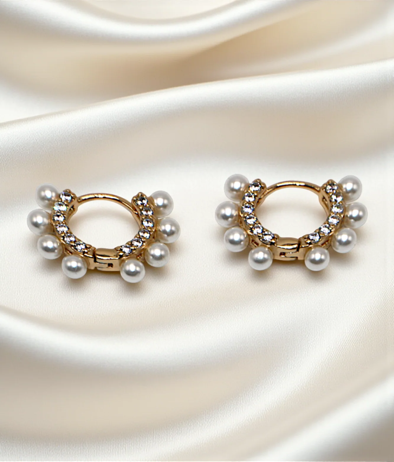 ear ring gold bali style with pearls china