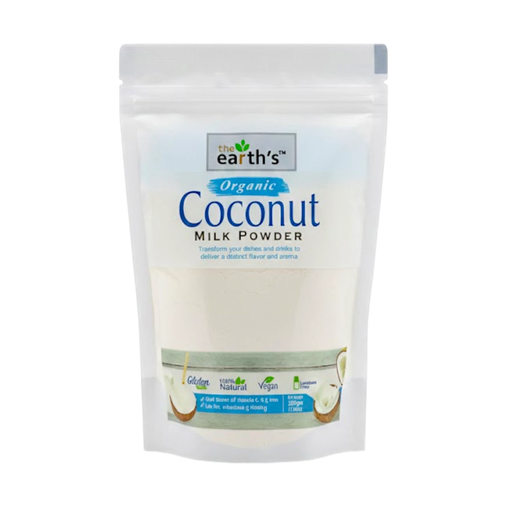 earths coconut milk powder 200g