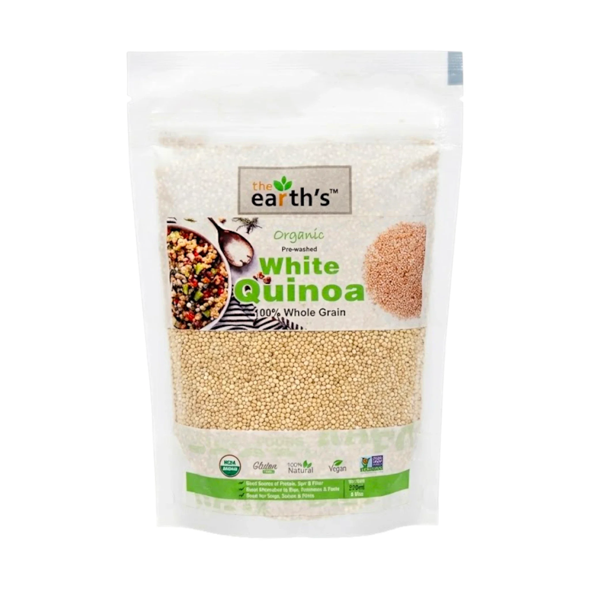 earths white quinoa 250g
