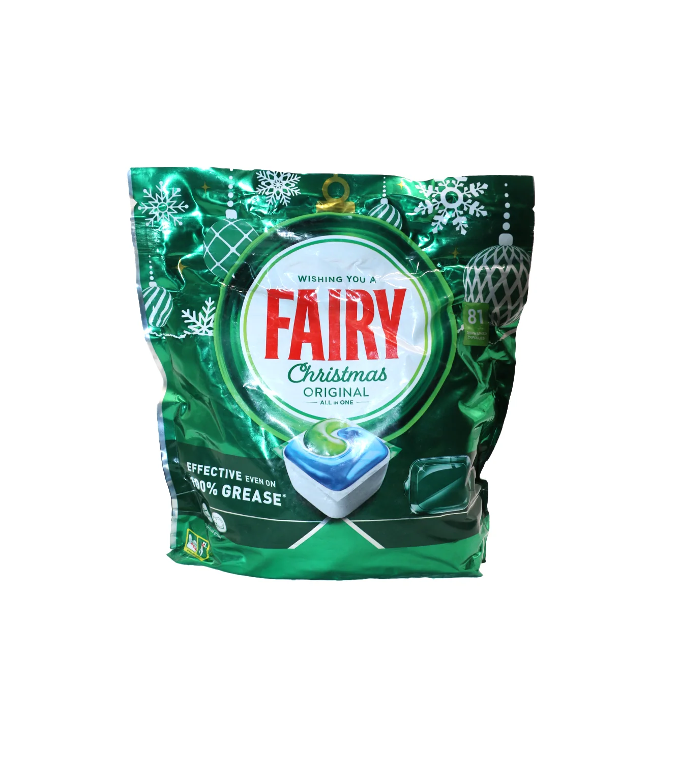 fairy christmas dishwasher original 81 tab 1094g