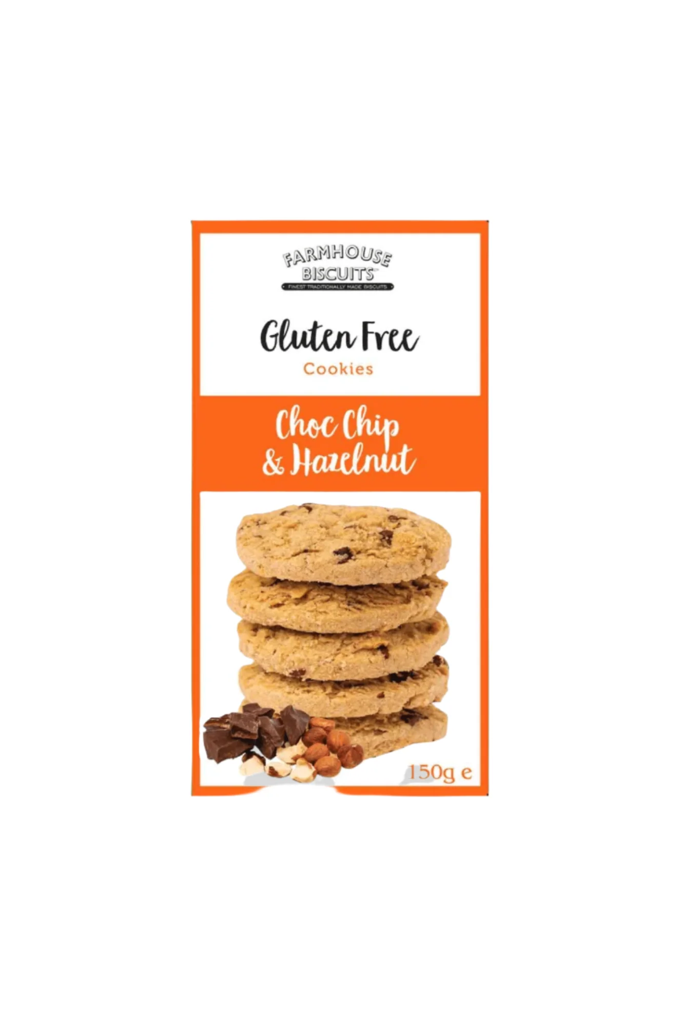 farmhouse cookies choco chip hazelnut 150g