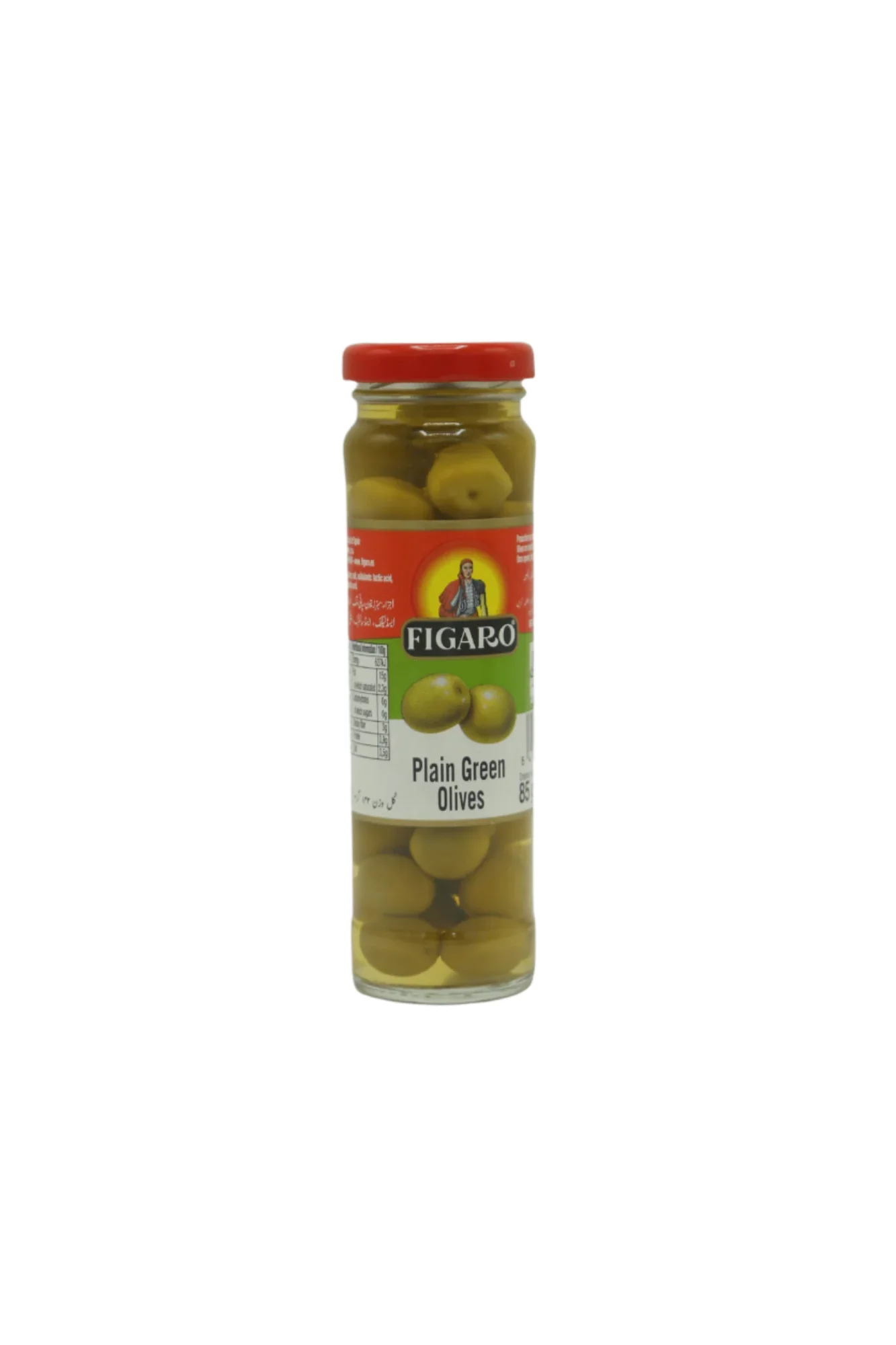 figaro olives plain green 142g spain