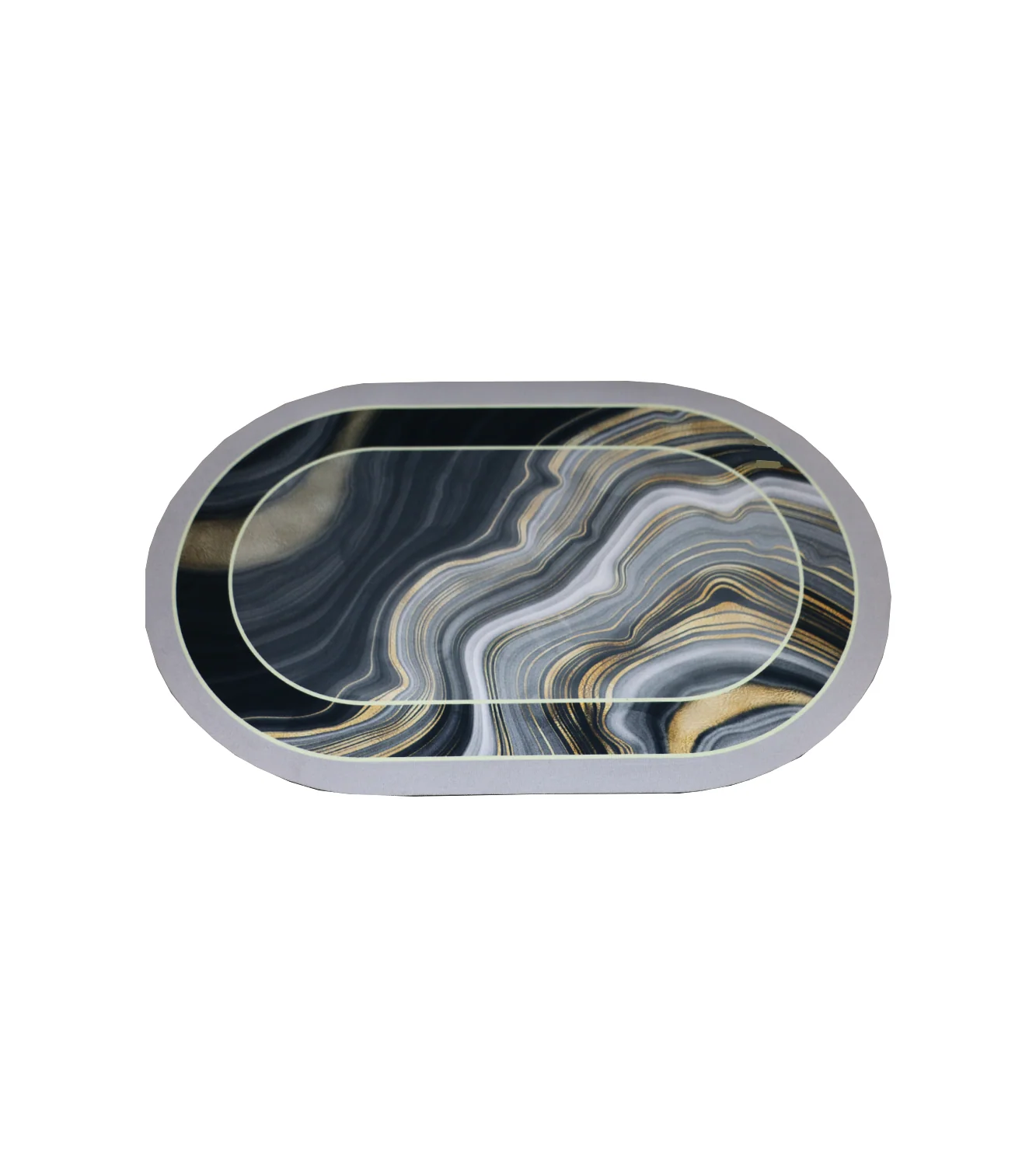 foot mat 38x58 oval china 4453-9 - Image 2
