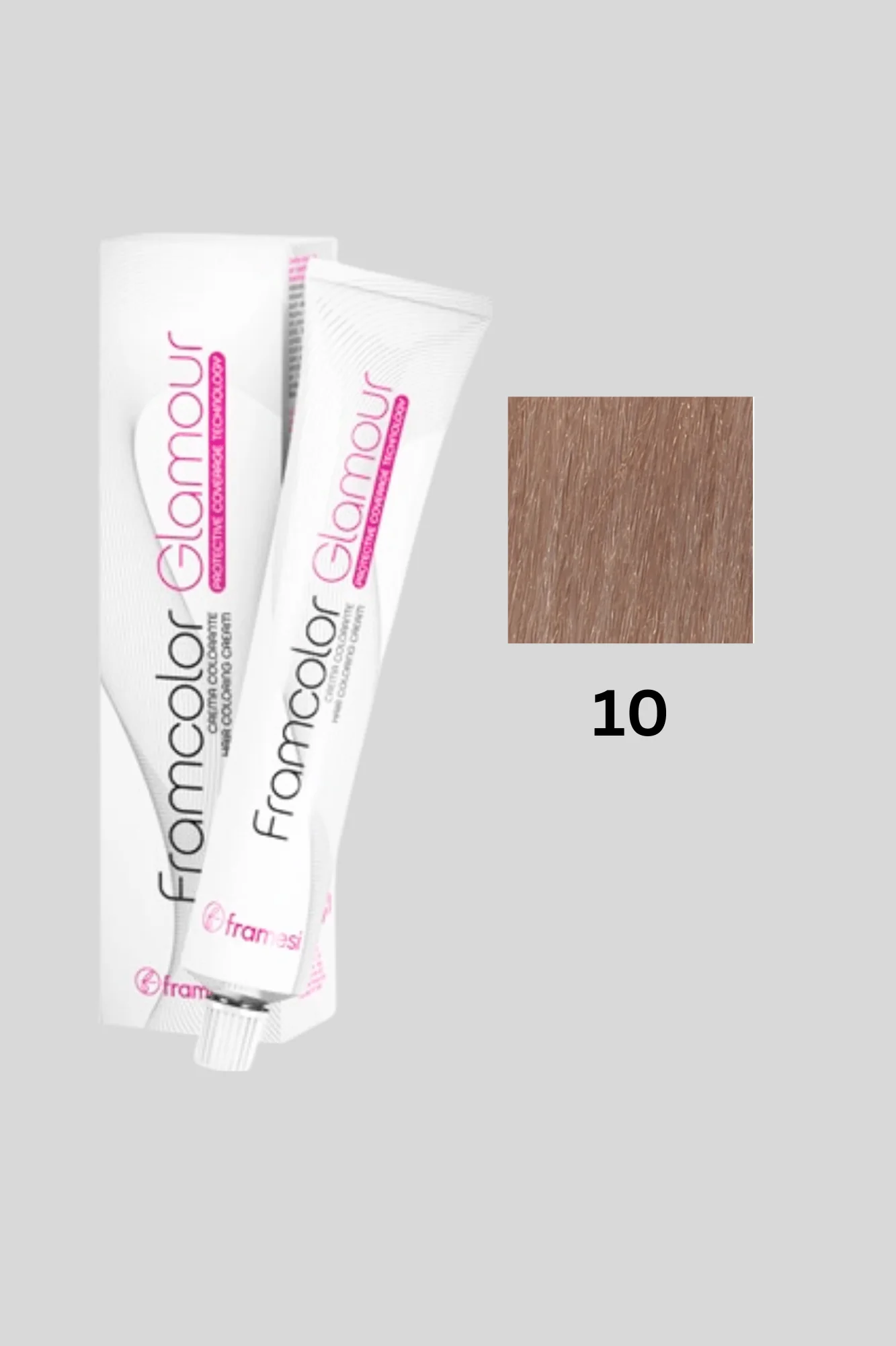 framesi hair color glamour 10 platinum blonde 100ml