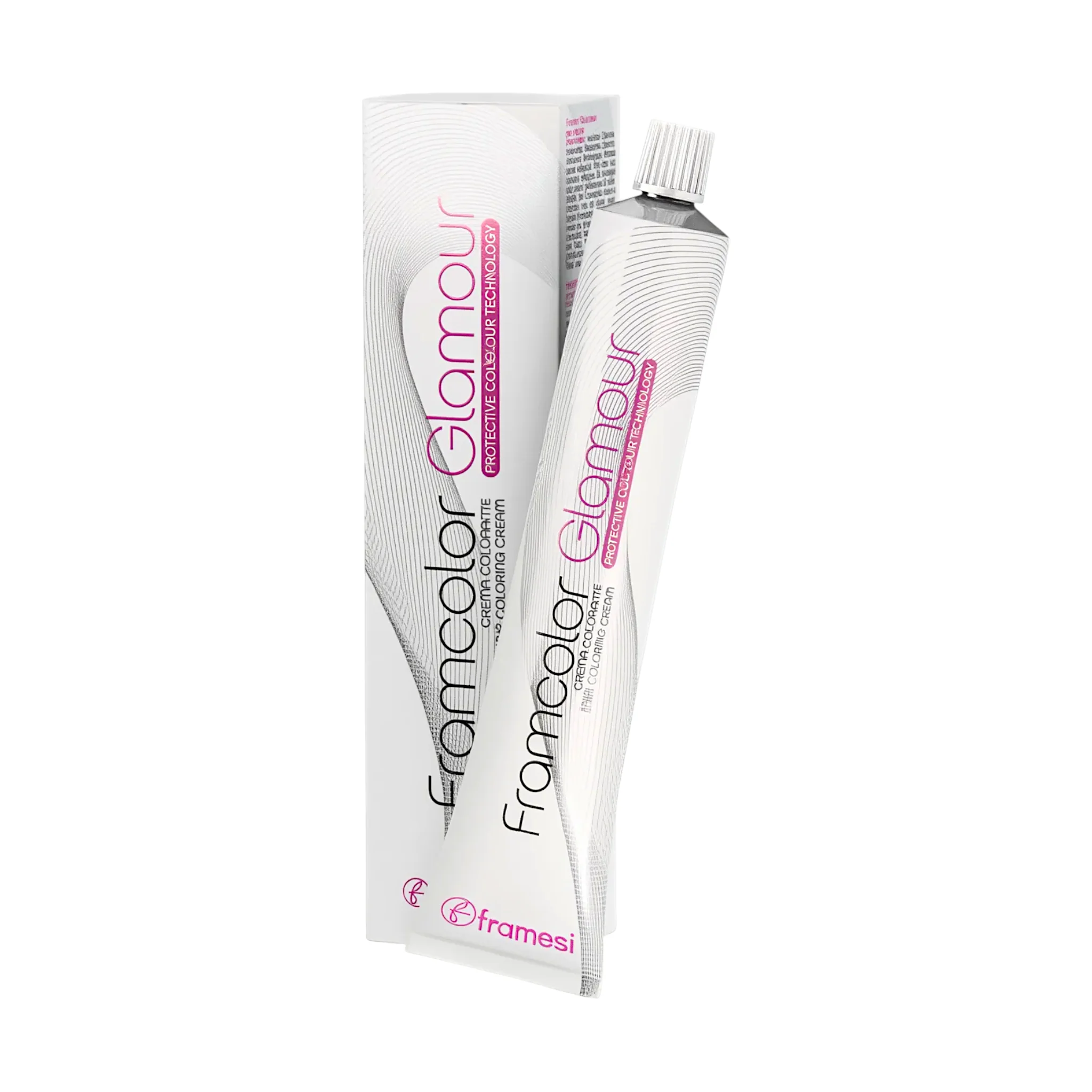 framesi hair color glamour 6.12 dark blonde natural ash 100ml