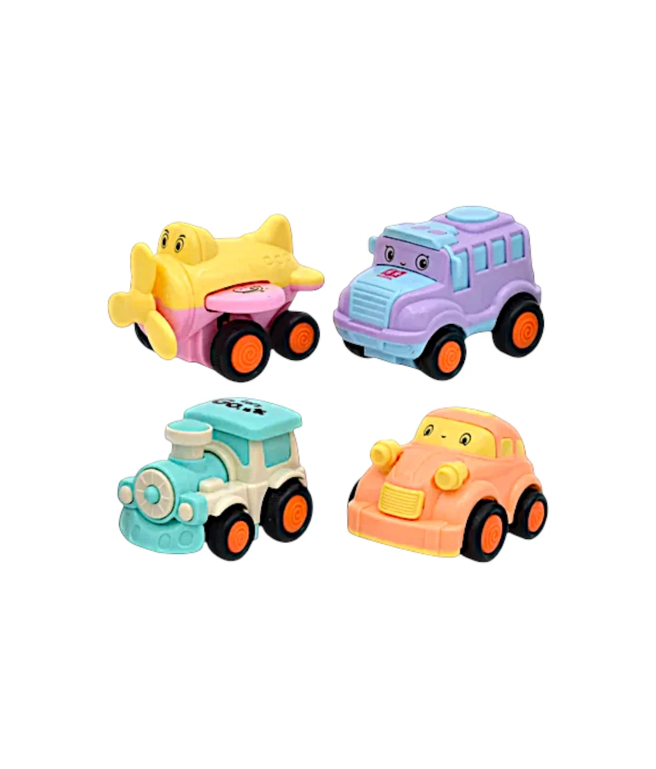 friction car set 4pc
