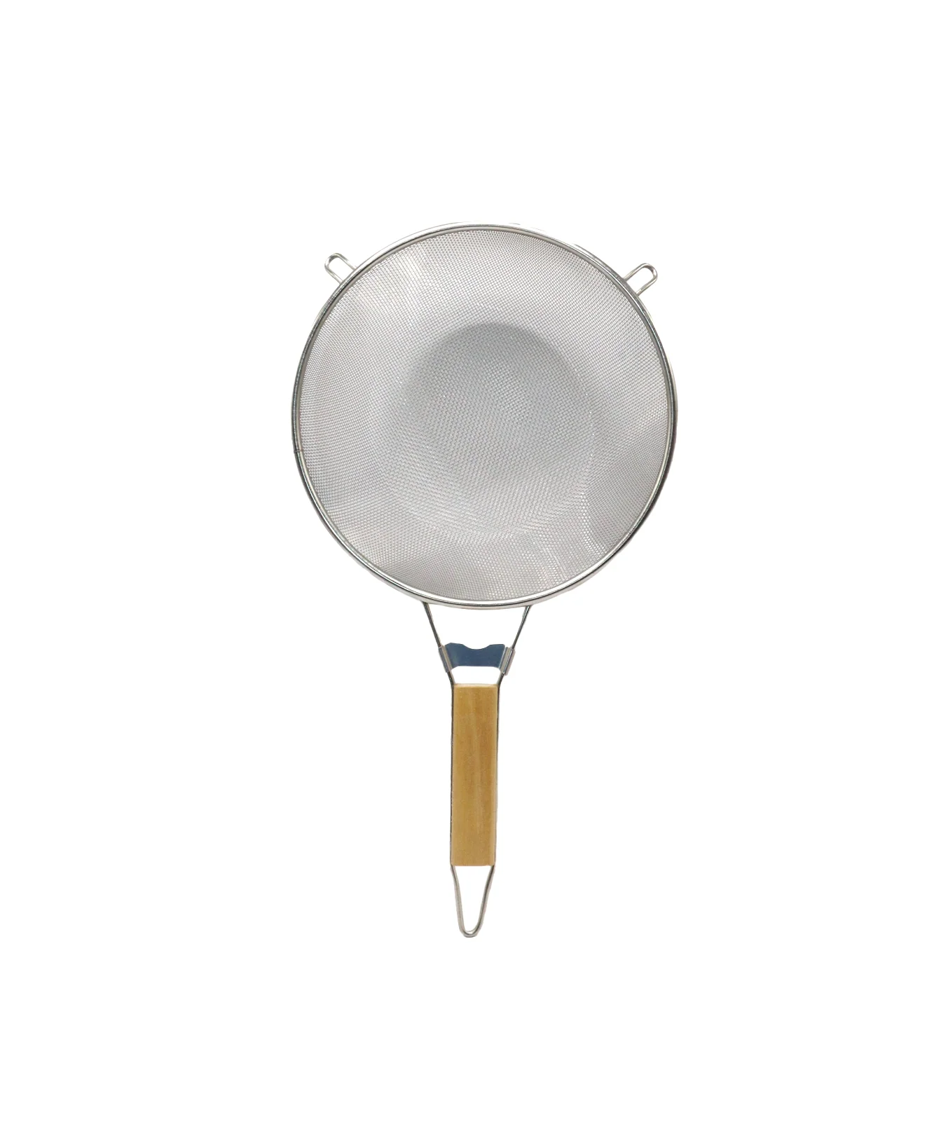 frying strainer wood handle 24cm china d001