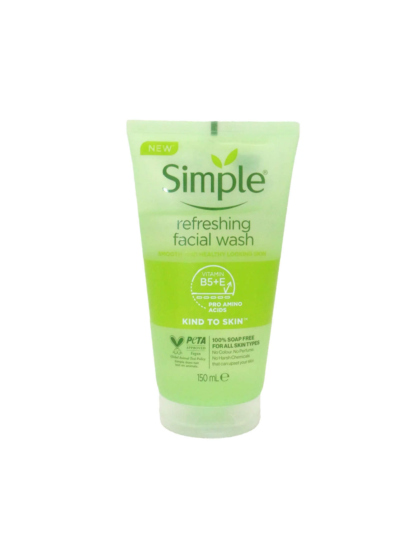 simple face wash refreshing 150ml