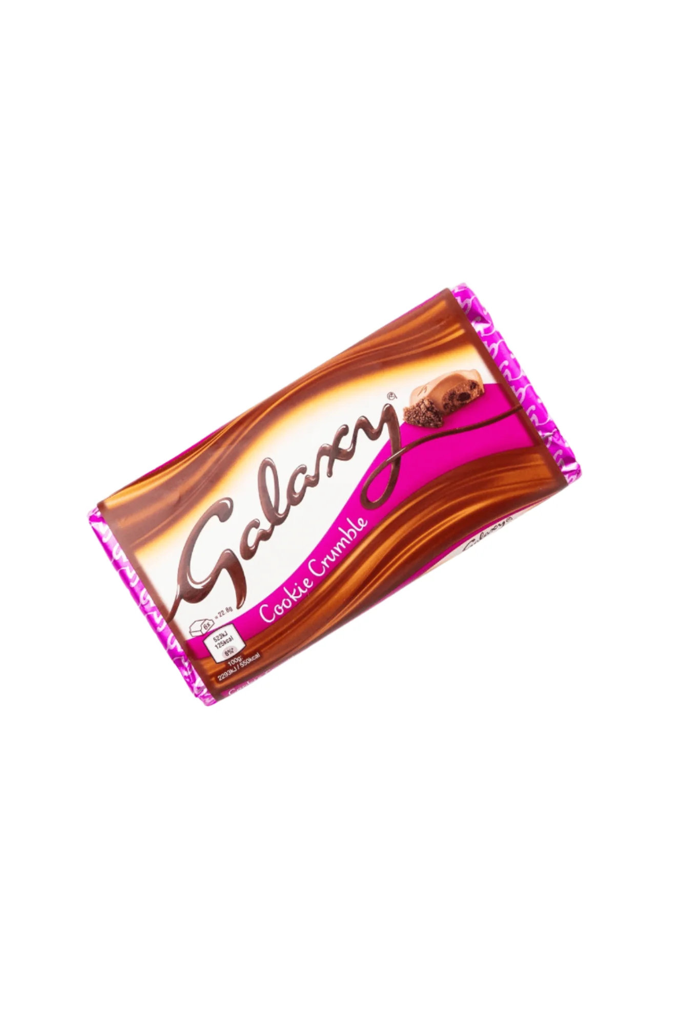 galaxy chocolate cookie crumble 114g