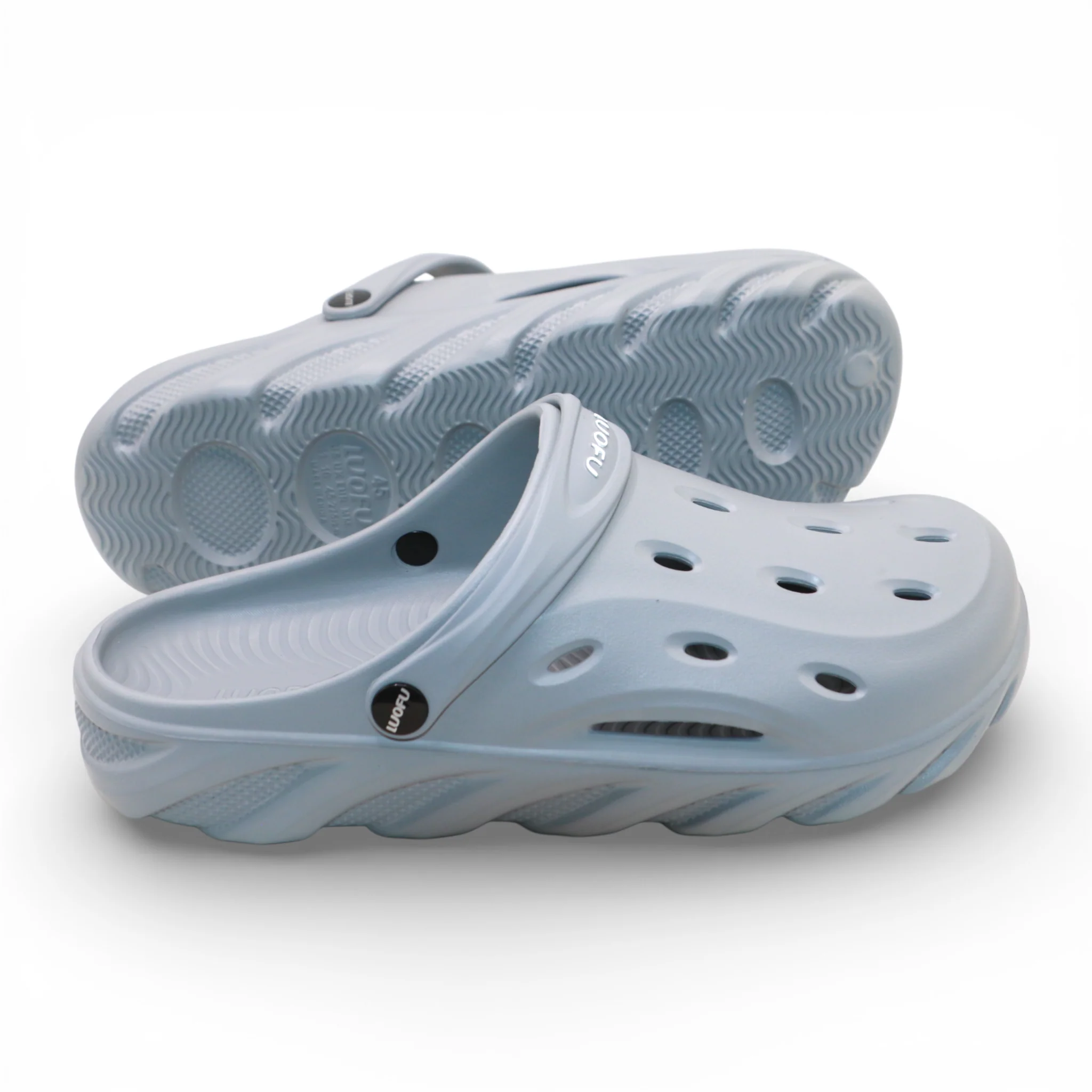 gents crocs 40-45 sky blue china e6249-e01 - Image 2