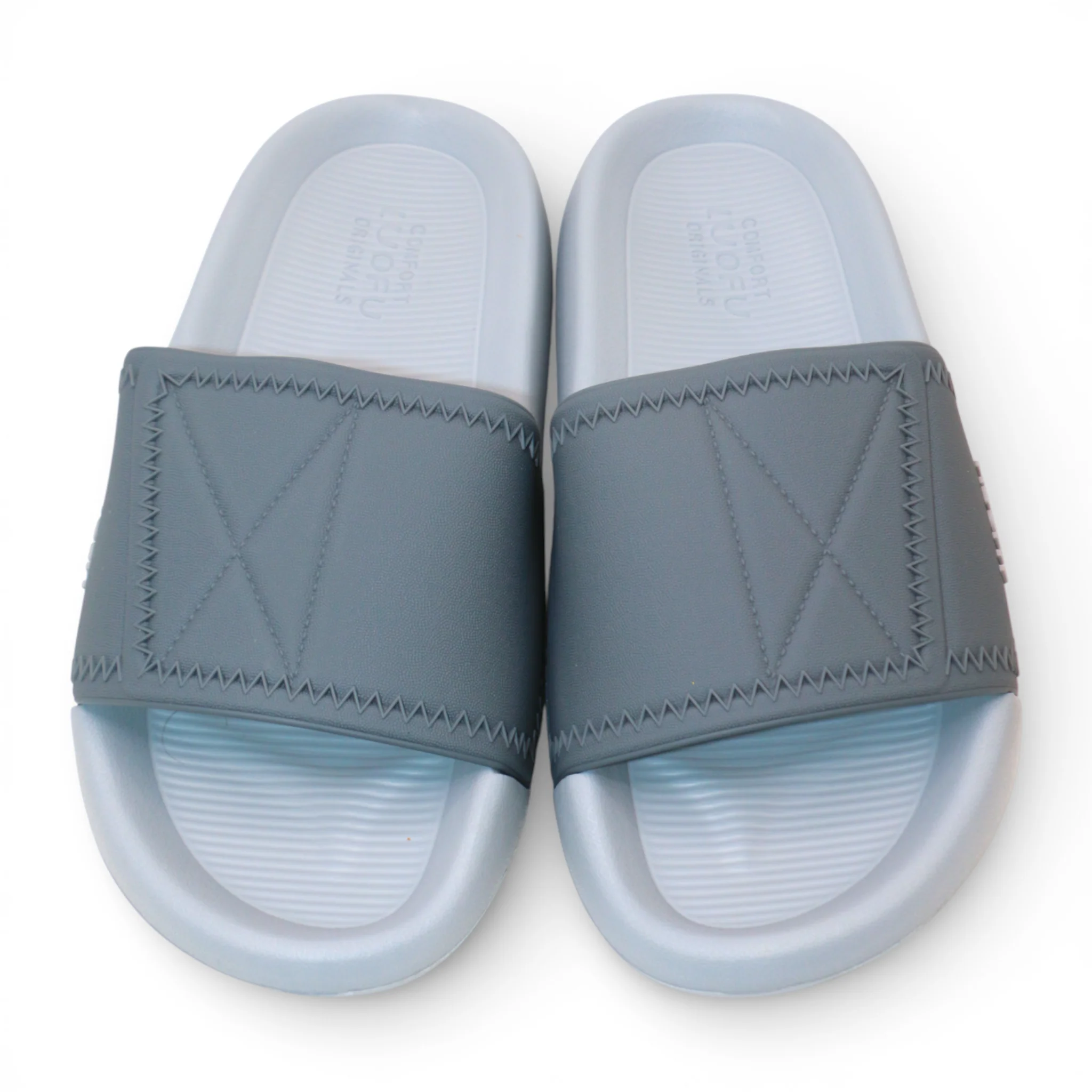 gents slipper 40-45 gray china e7210-e01