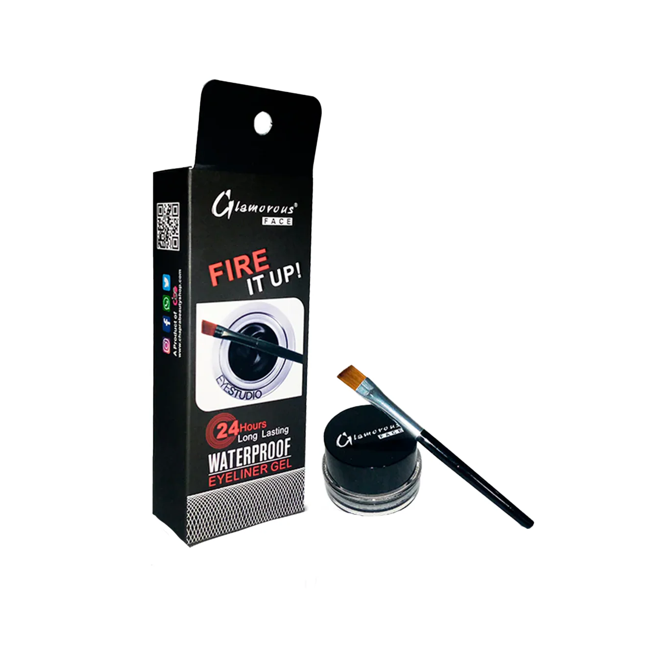 glamorous eye liner gel waterproof gf7848
