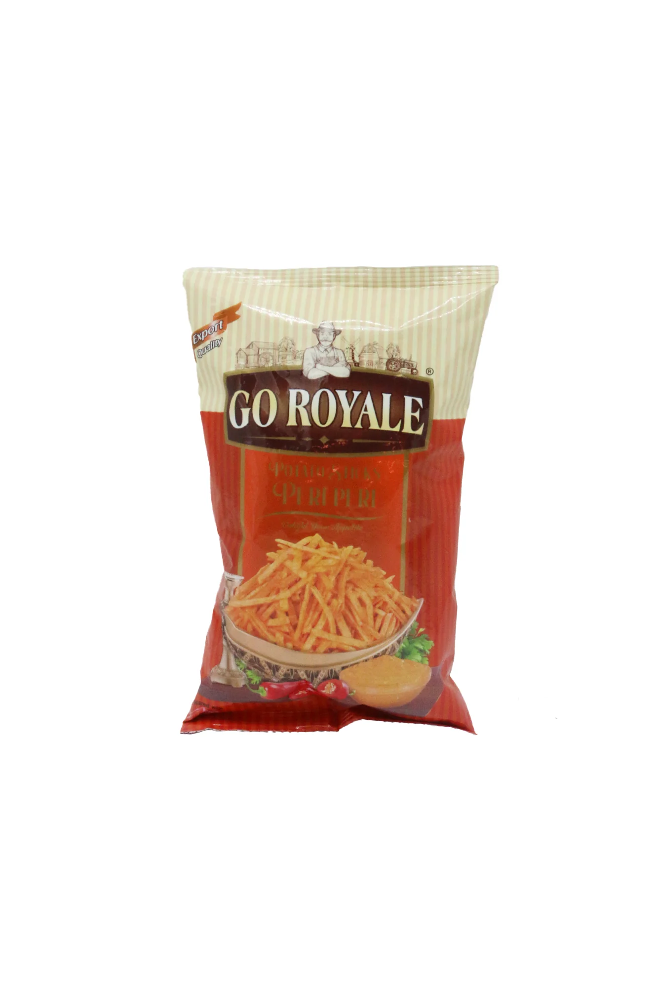 go royale potato sticks peri peri 62g