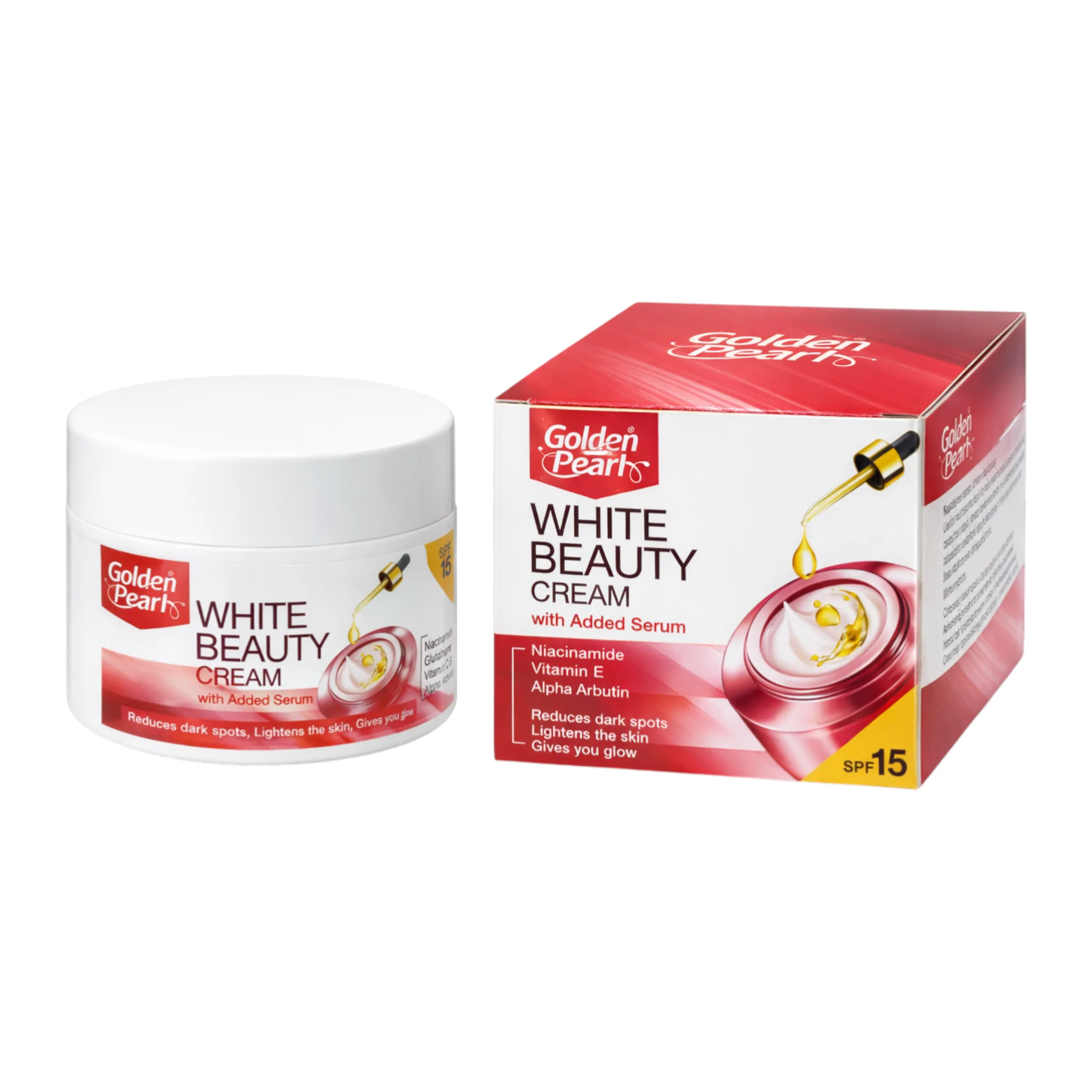 golden pearl cream white beauty spf15 50ml