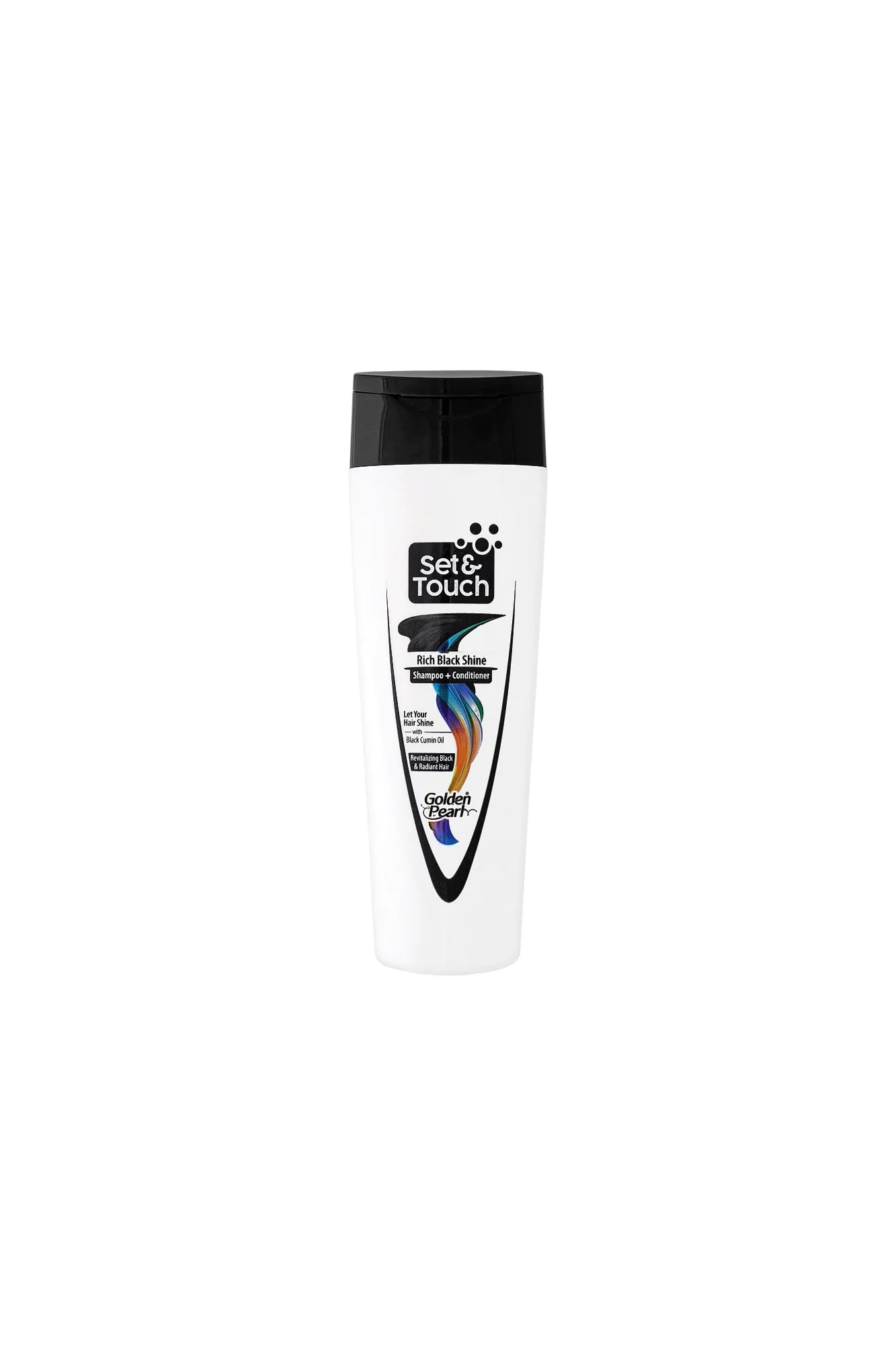 golden pearl shampoo & conditioner rich black 185ml