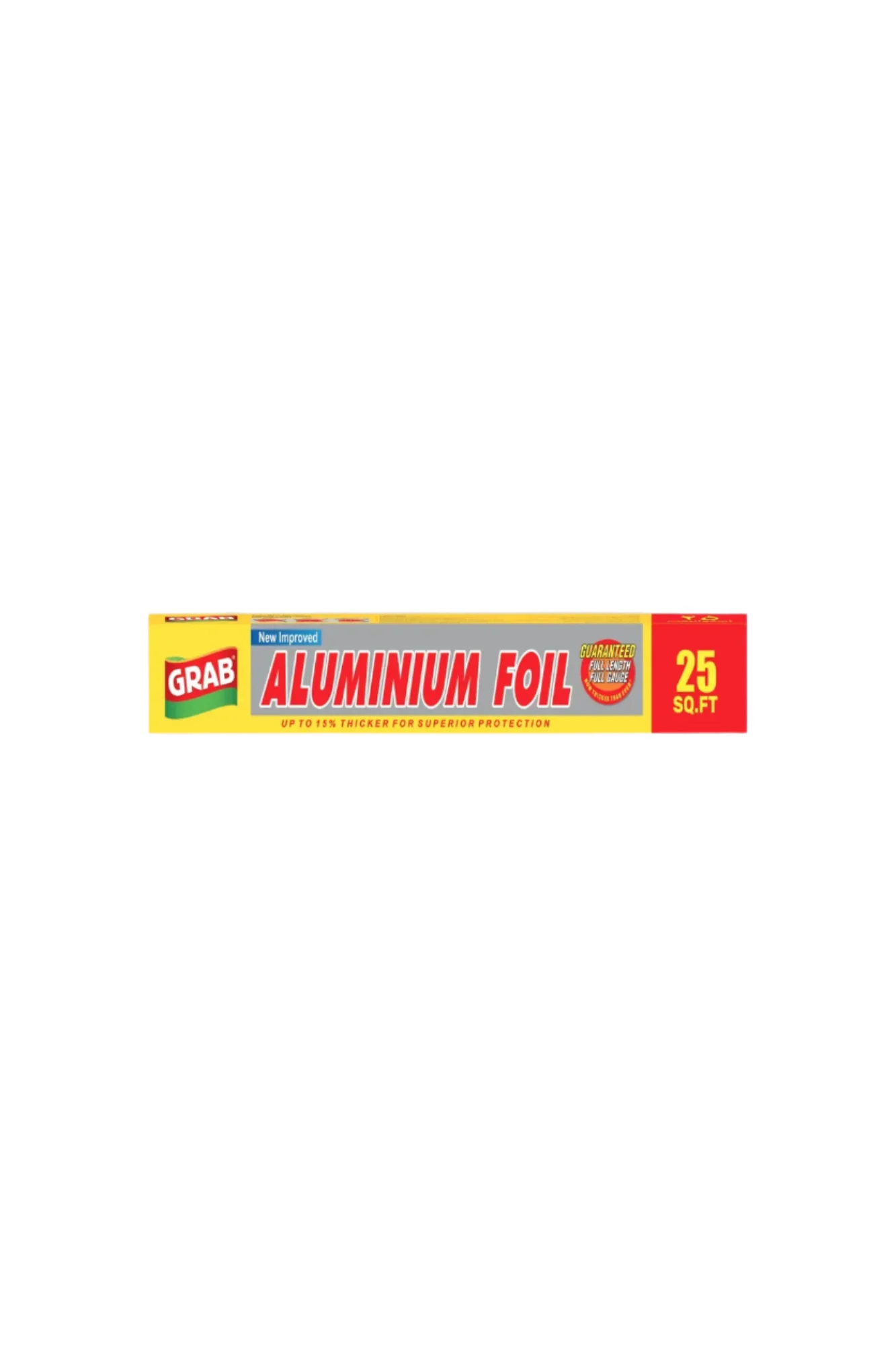 grab aluminium foil 25sq.ft